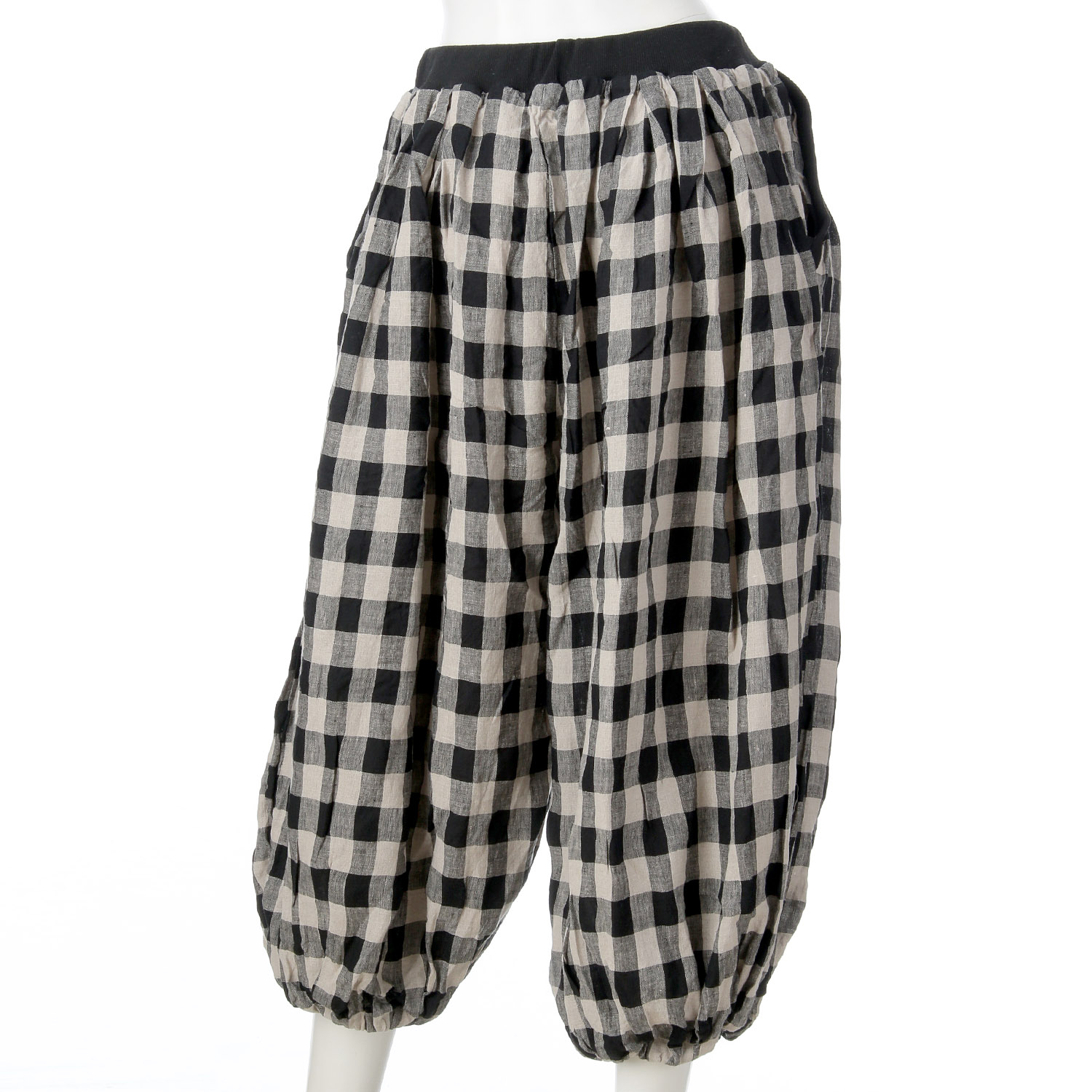 ubasoku 裾ゴムボリュームパンツ - 画像8