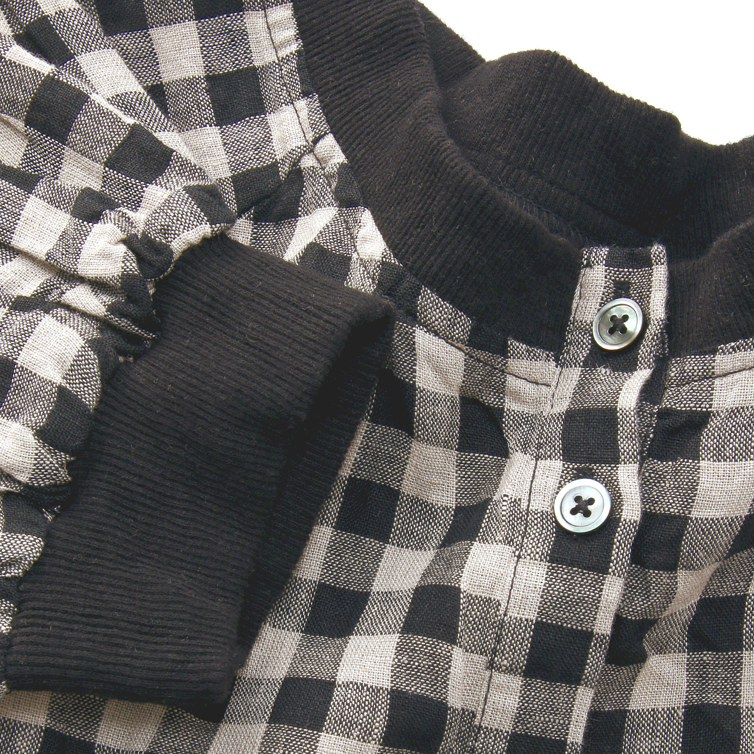 ubasoku リブ付きラグラン袖3段切替2ウェイティアードワンピース - 画像8