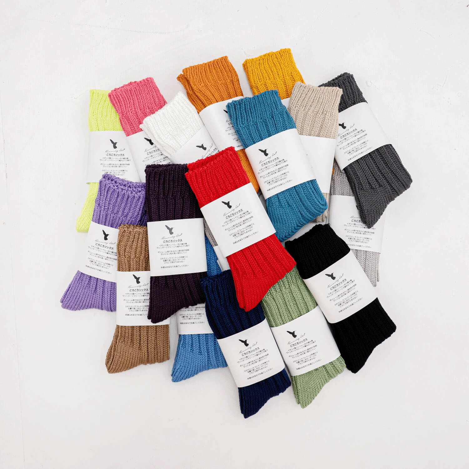 HUMMING BIRD ごろごろソックスMサイズ - 画像2