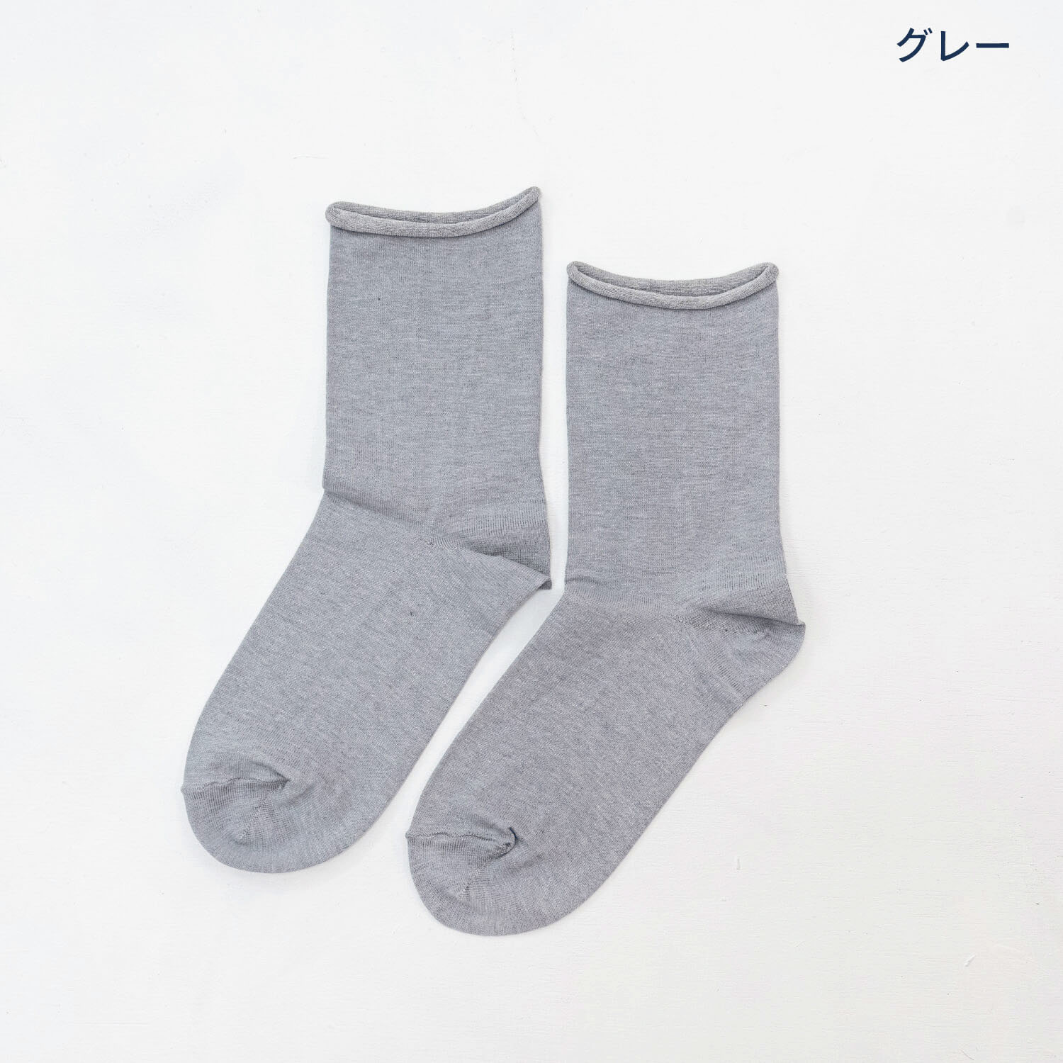 HUMMING BIRD シーアイランドコットンプレーンソックス - 画像5