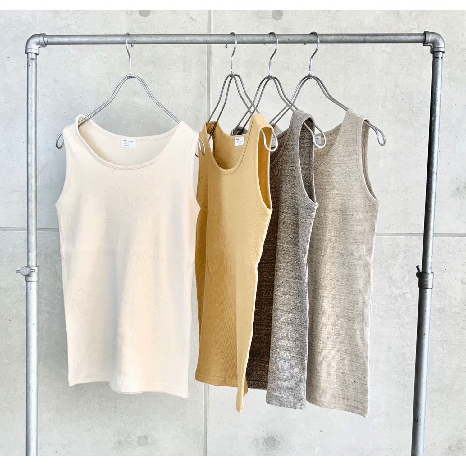 AUG テレコタンクトップ - 画像2