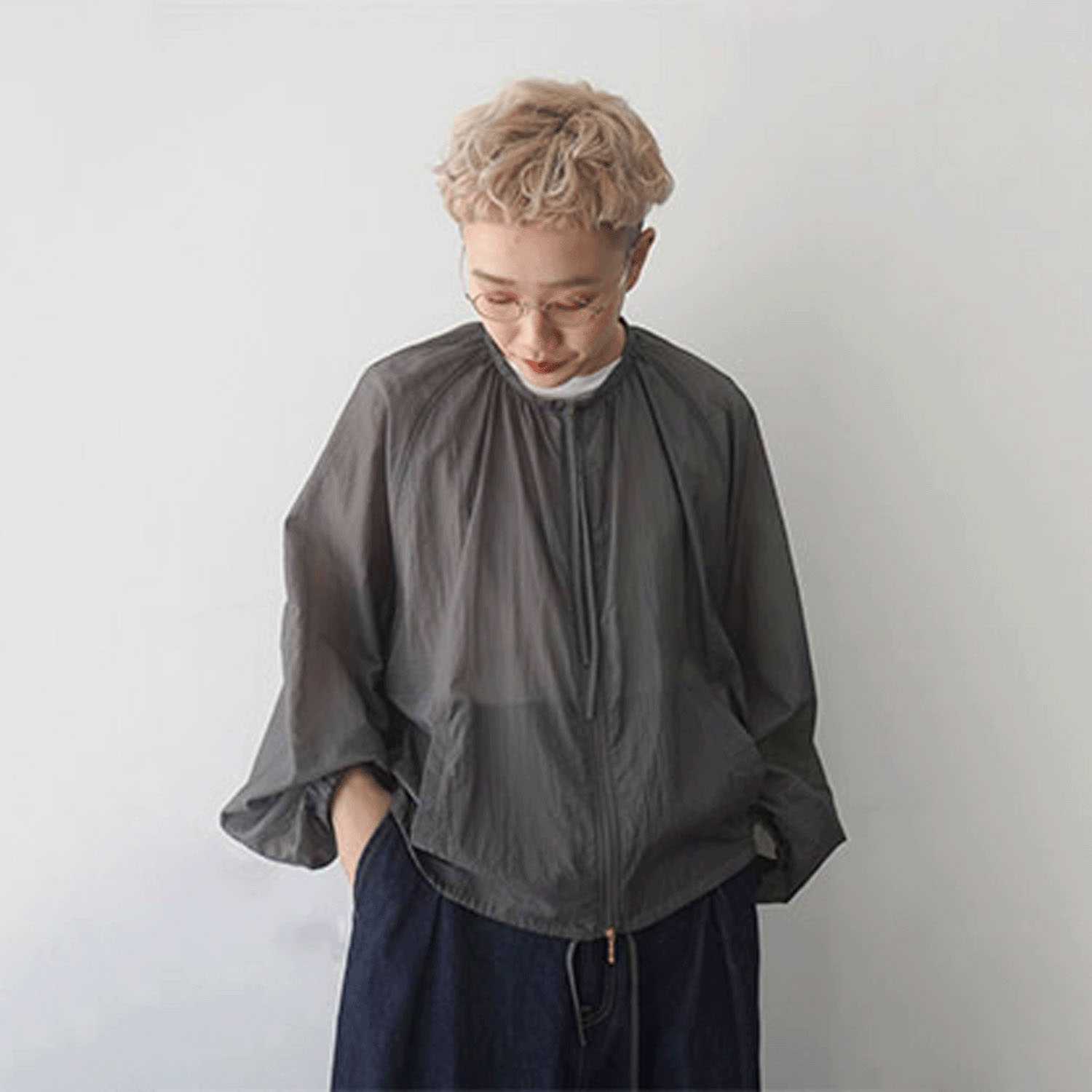 mao made シアージップアップジャケット - 画像3