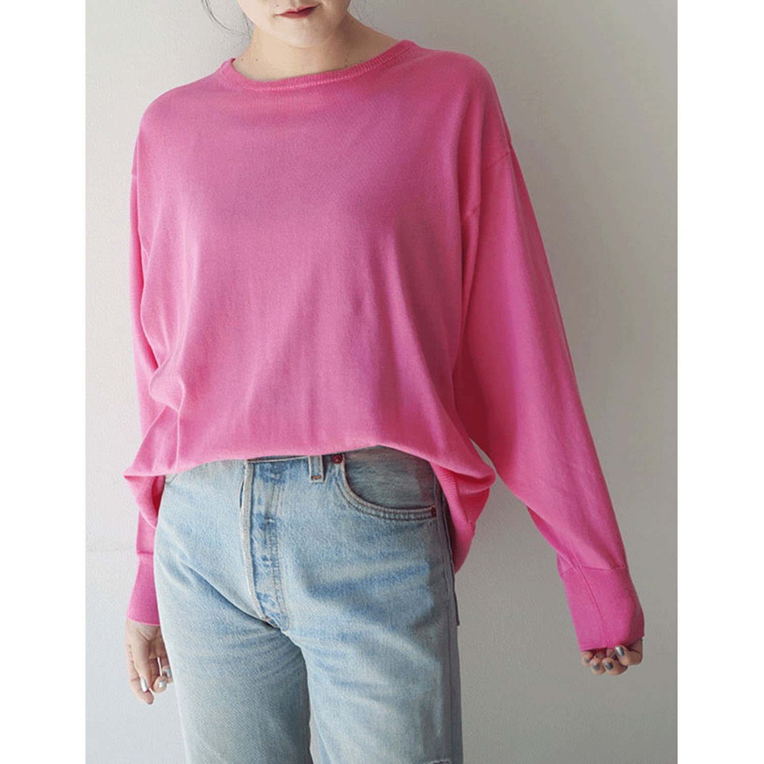 mao made ゆったりスリーブ2WAYプルオーバー - 画像3