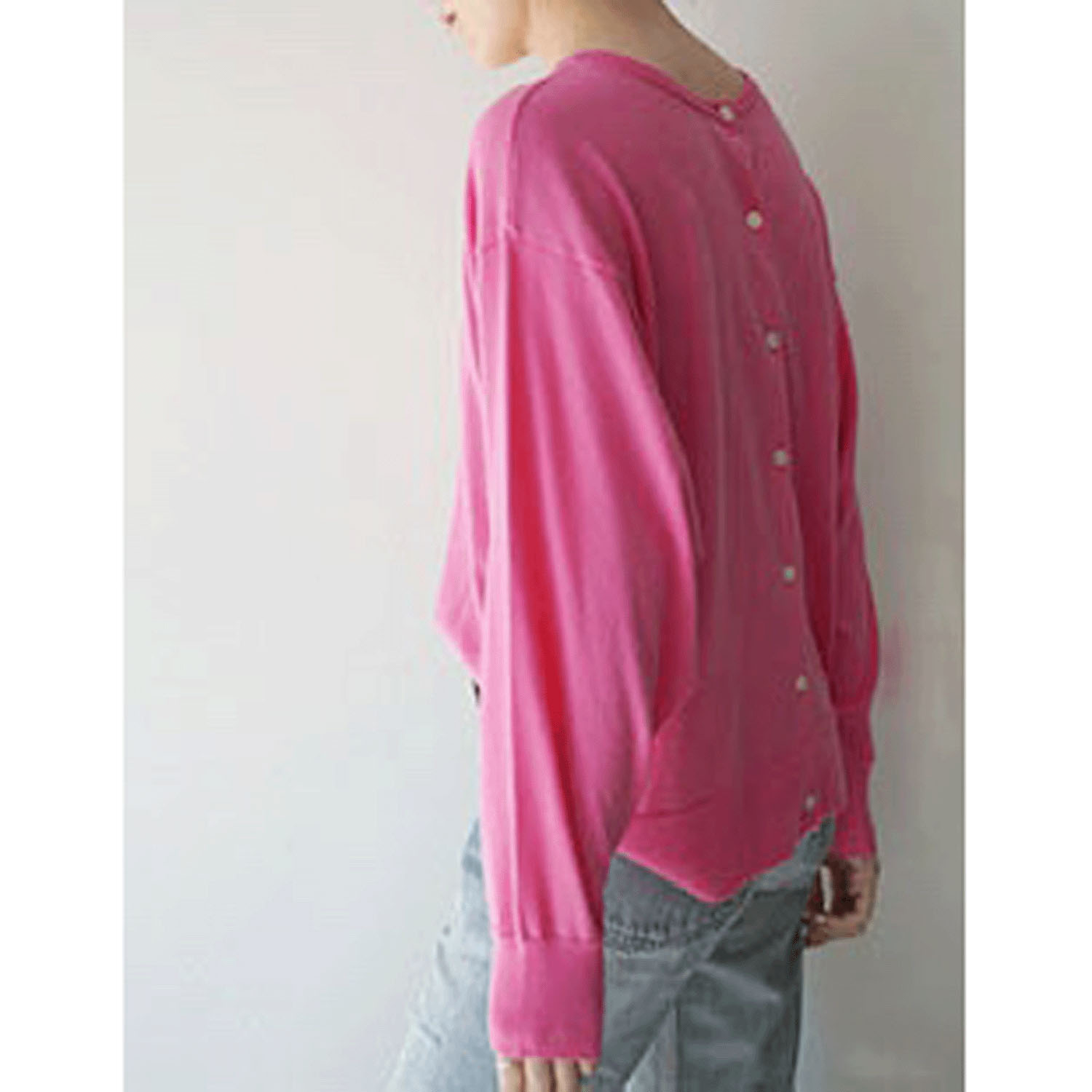 mao made ゆったりスリーブ2WAYプルオーバー - 画像4