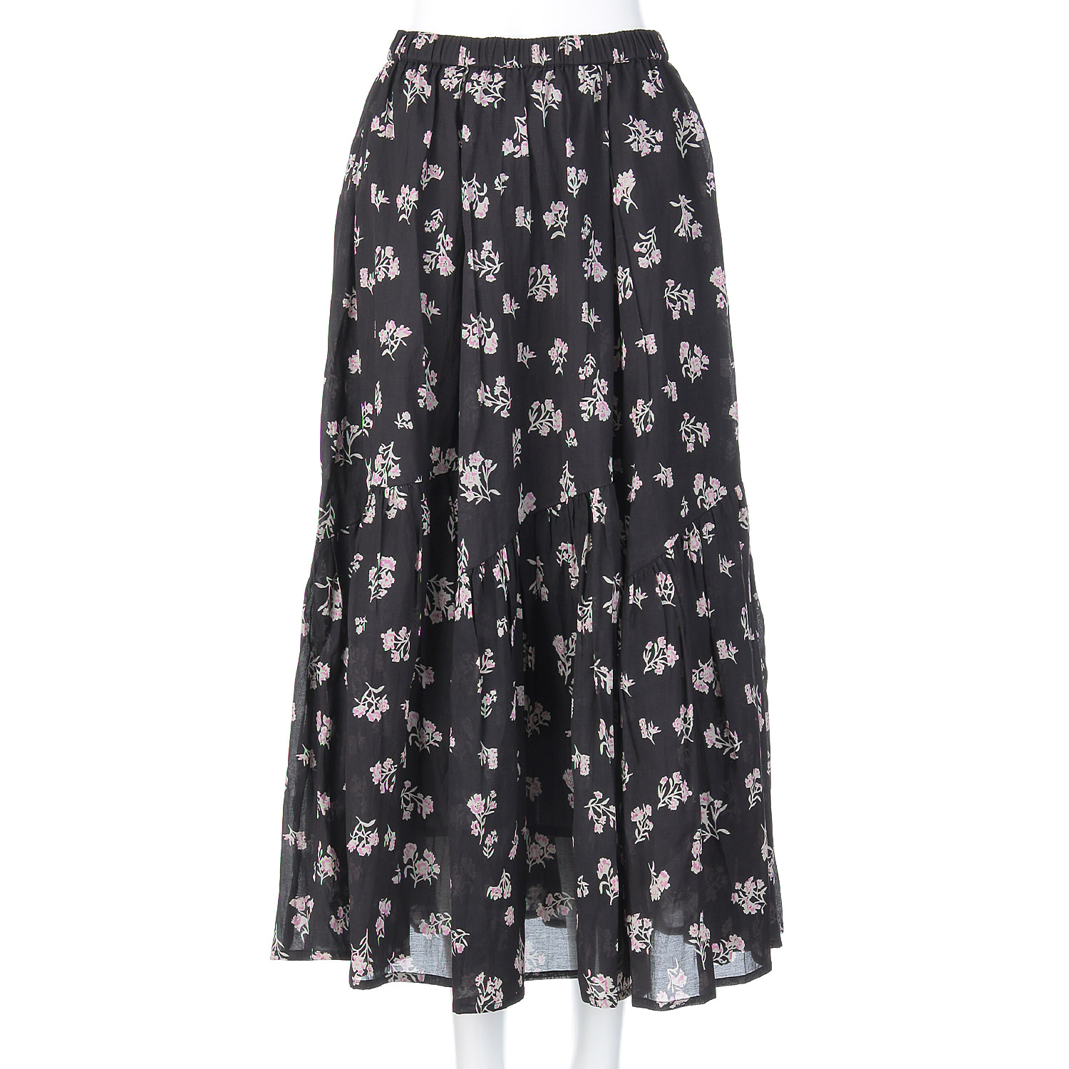 Fanaka フラワープリントスカート - 画像3