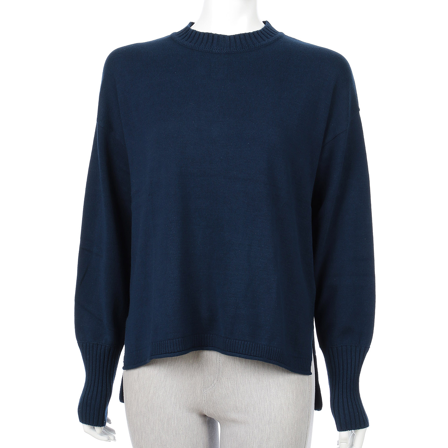 mao made 異ゲージリブクルーネックプルオーバー - 画像11