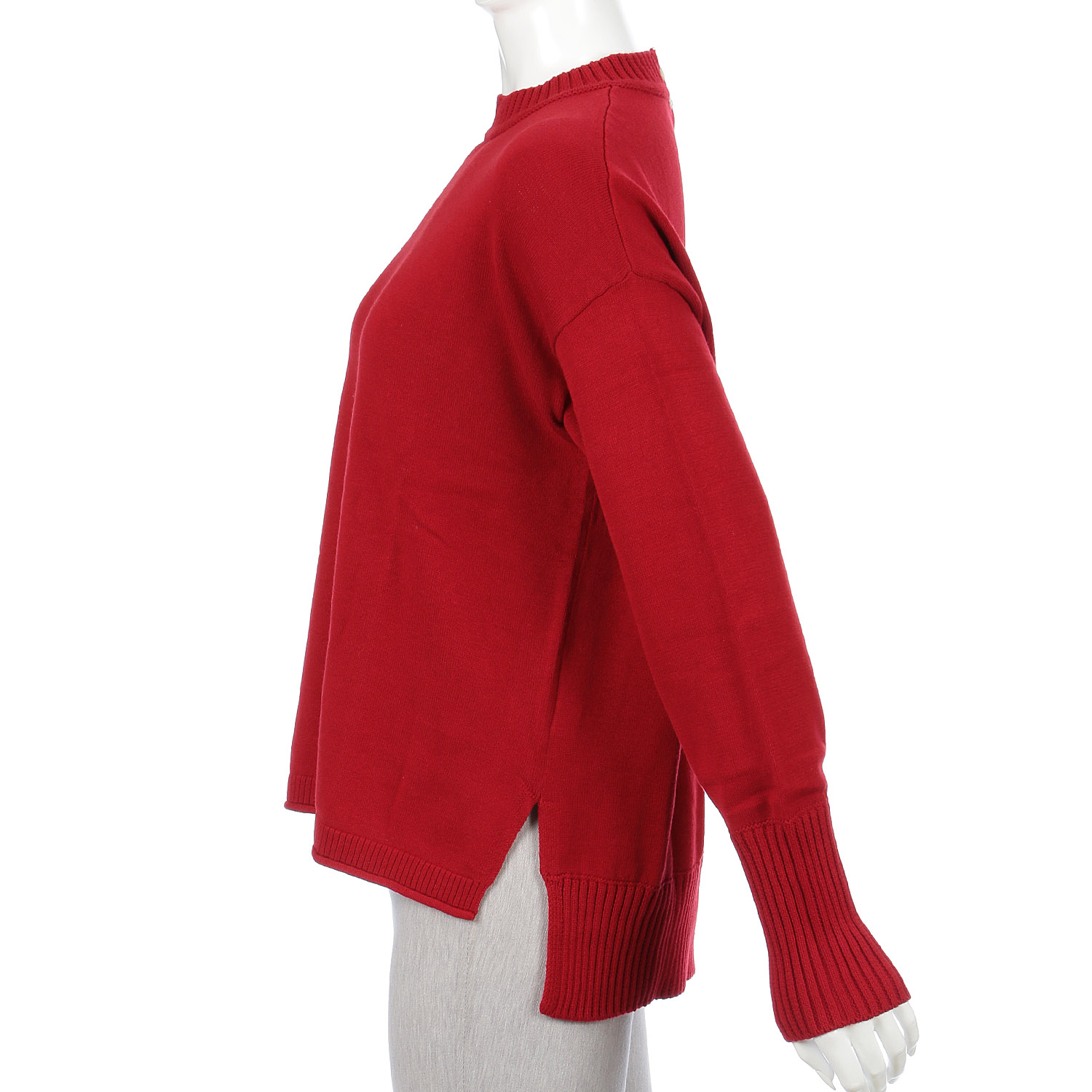 mao made 異ゲージリブクルーネックプルオーバー - 画像5