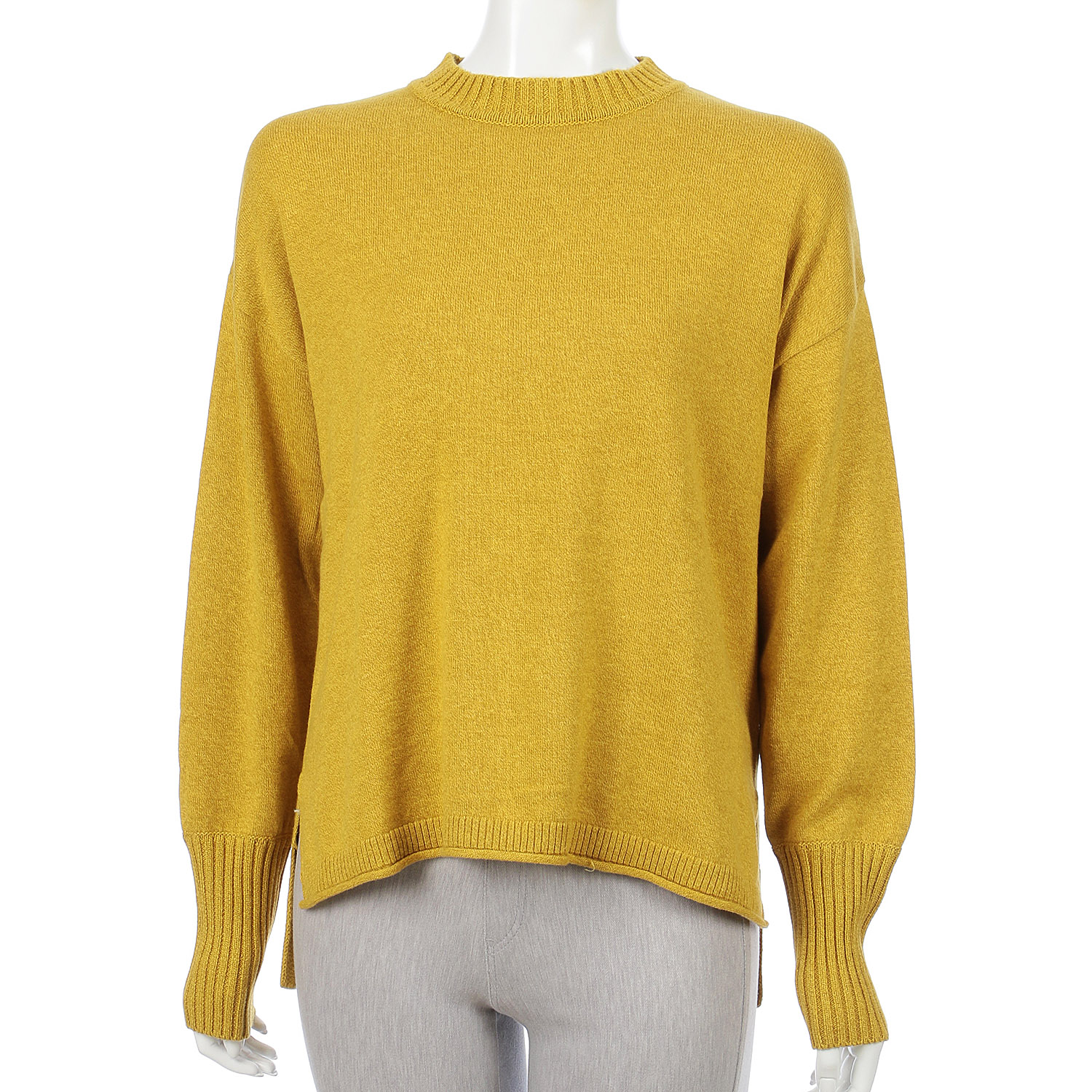 mao made 異ゲージリブクルーネックプルオーバー - 画像8