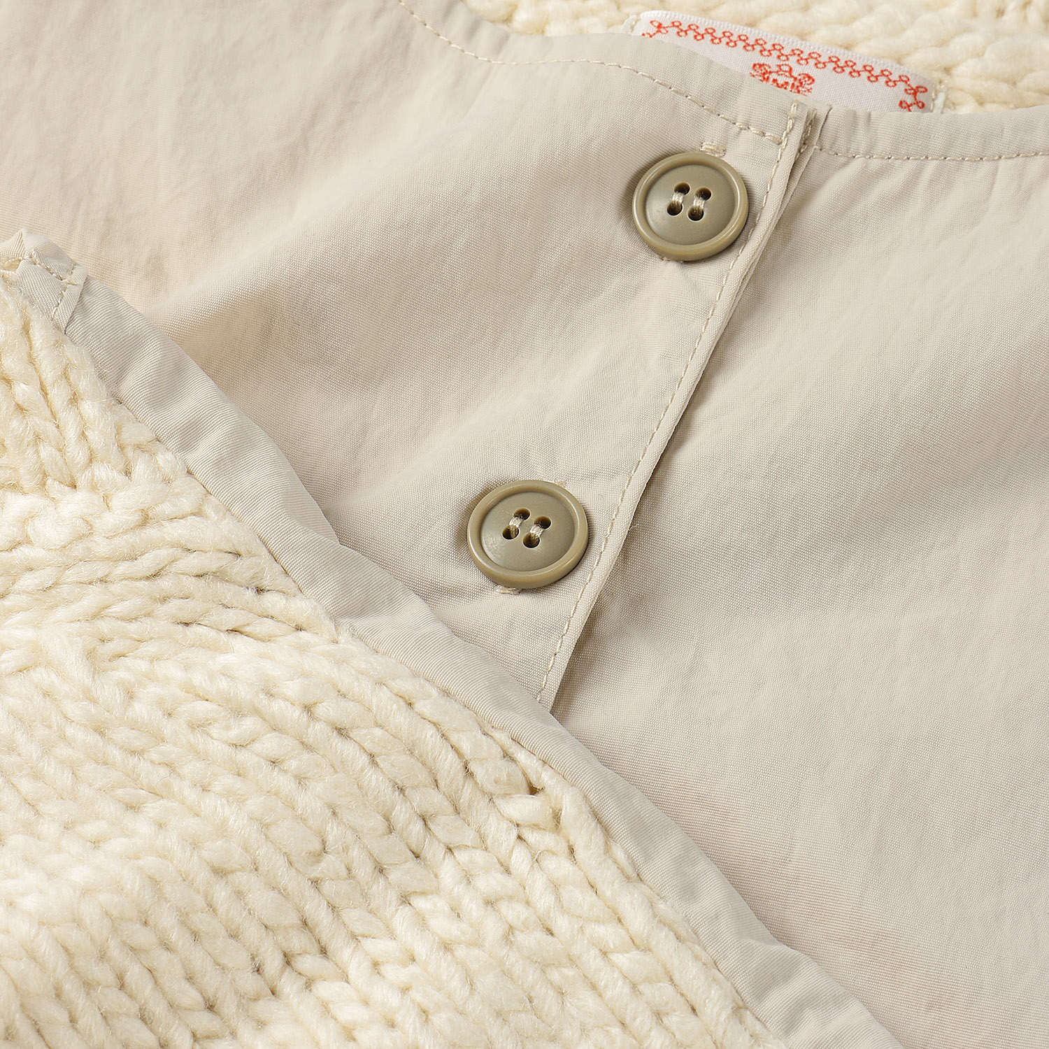 mao made BACKニットベスト - 画像11