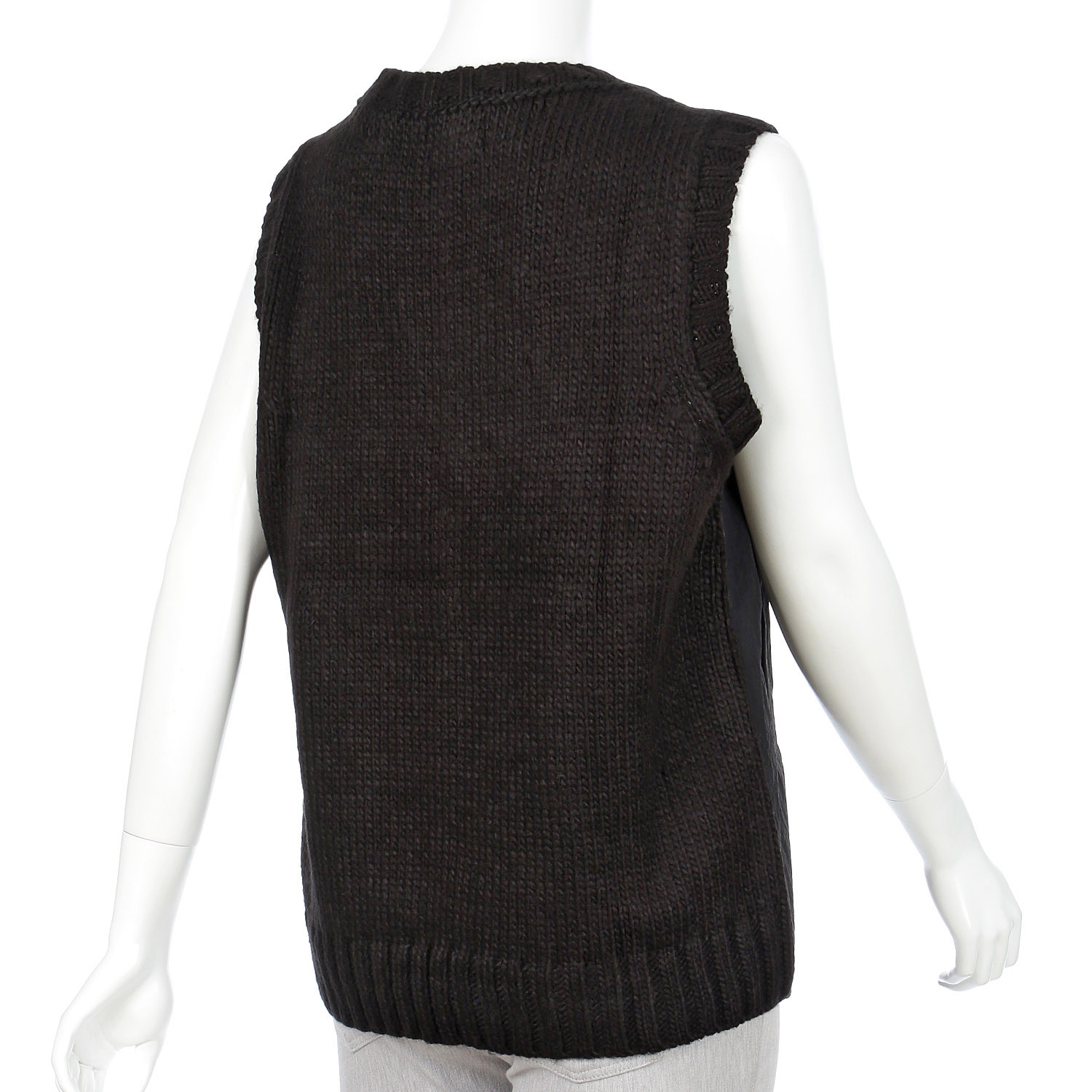 mao made BACKニットベスト - 画像3