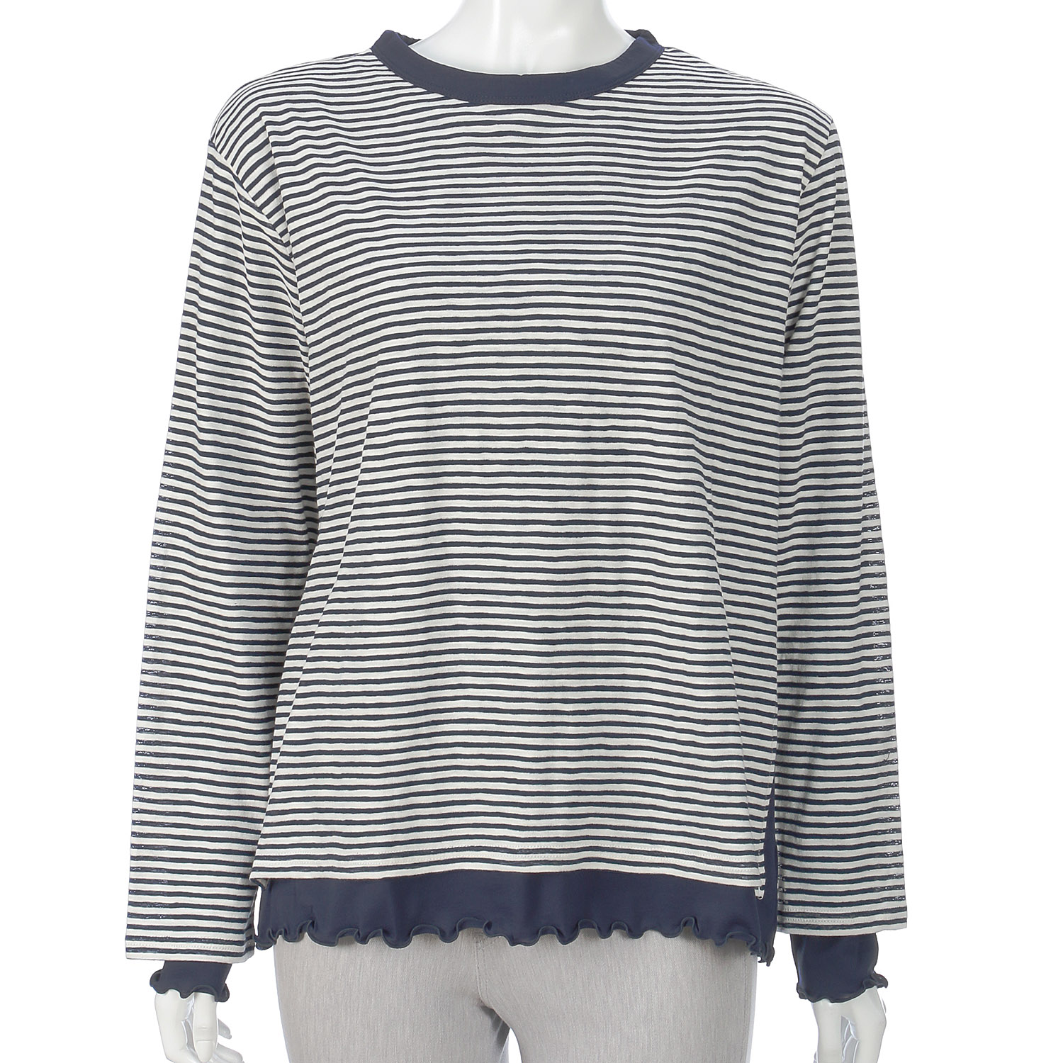 【Insta Live】AUG ボーダーレイヤードTee - 画像6