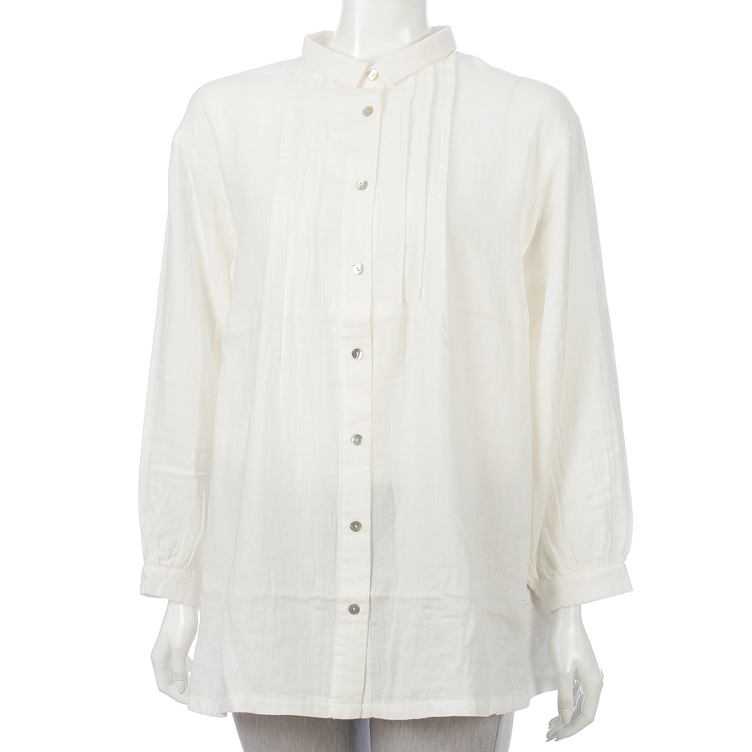 le ciel コットンガーゼチュニック - 画像4