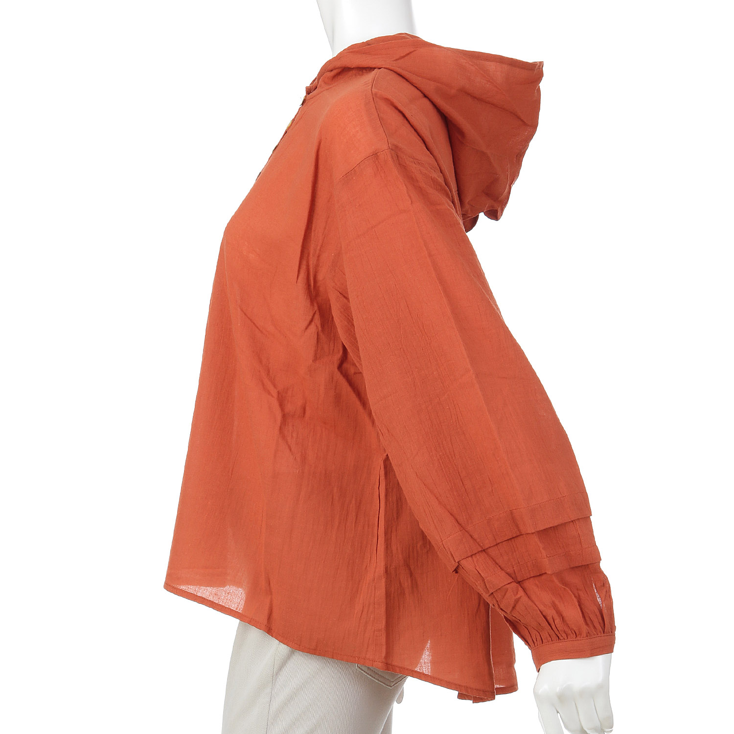 Le ciel a tempsdoux 綿クレープチュニック - 画像11