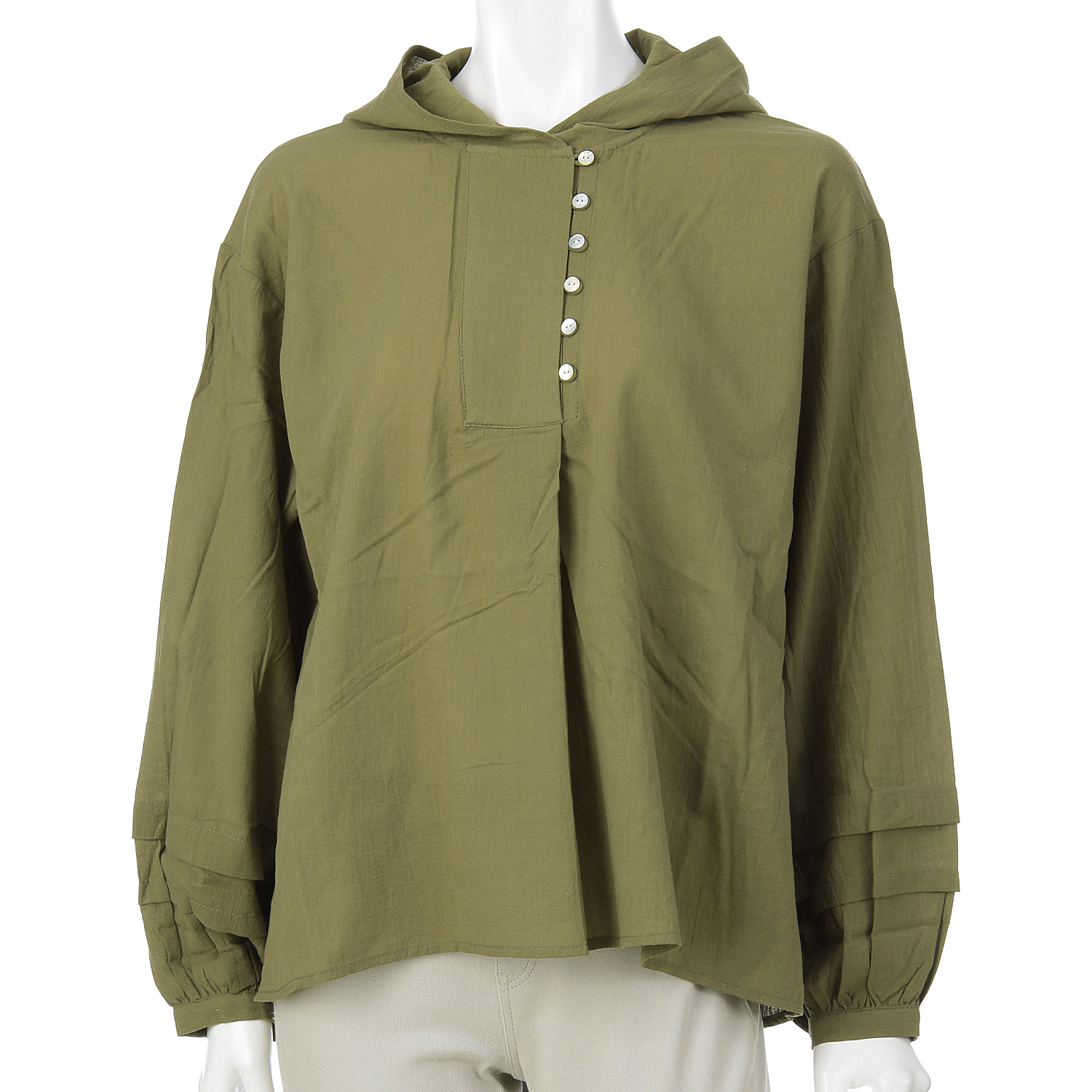 Le ciel a tempsdoux 綿クレープチュニック - 画像14