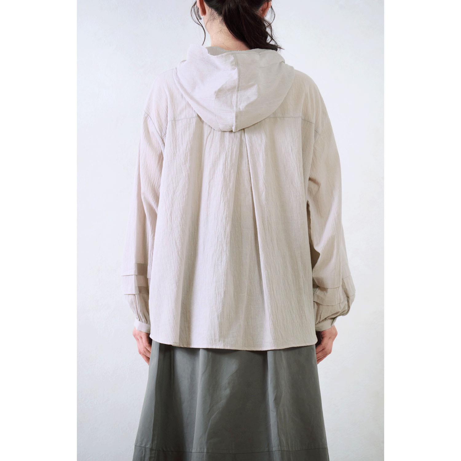 Le ciel a tempsdoux 綿クレープチュニック - 画像4