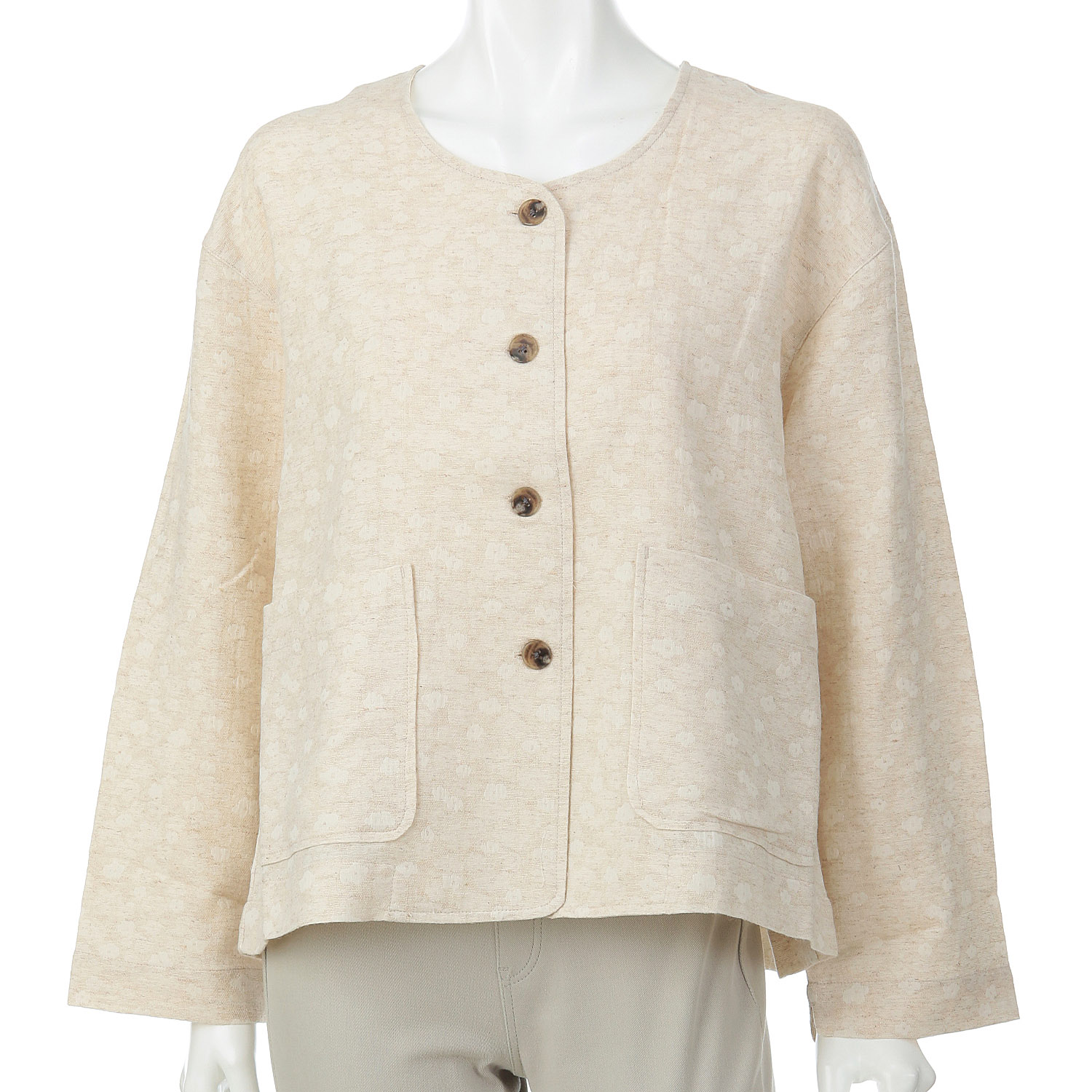 Le ciel a tempsdoux ガーゼ小花柄カーディガン - 画像9