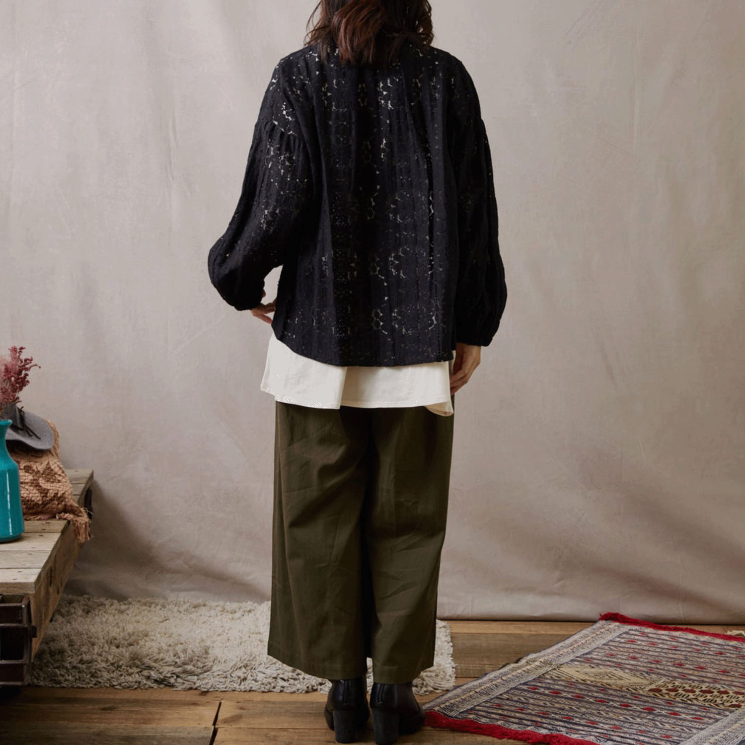 【Insta Live】teMite ボリューム袖ブルゾン - 画像4