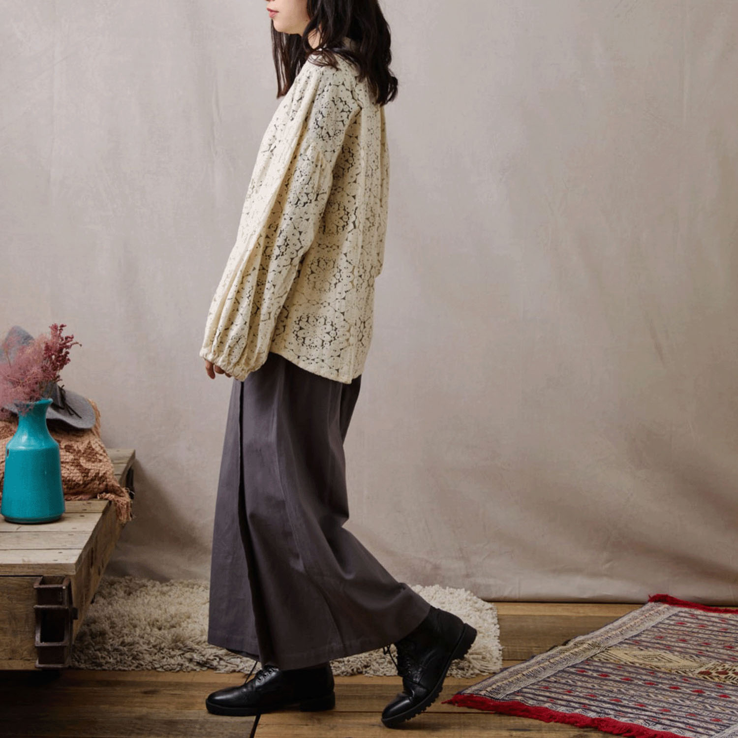 【Insta Live】teMite ボリューム袖ブルゾン - 画像6