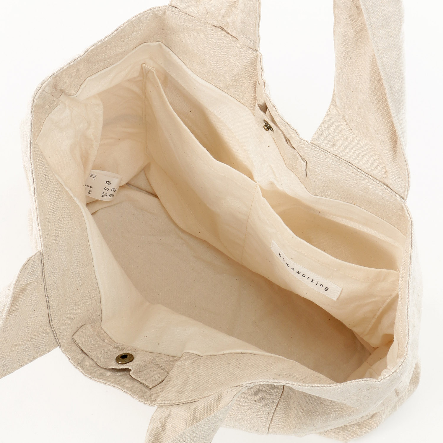 homeworking キャンバストートバッグ - 画像7