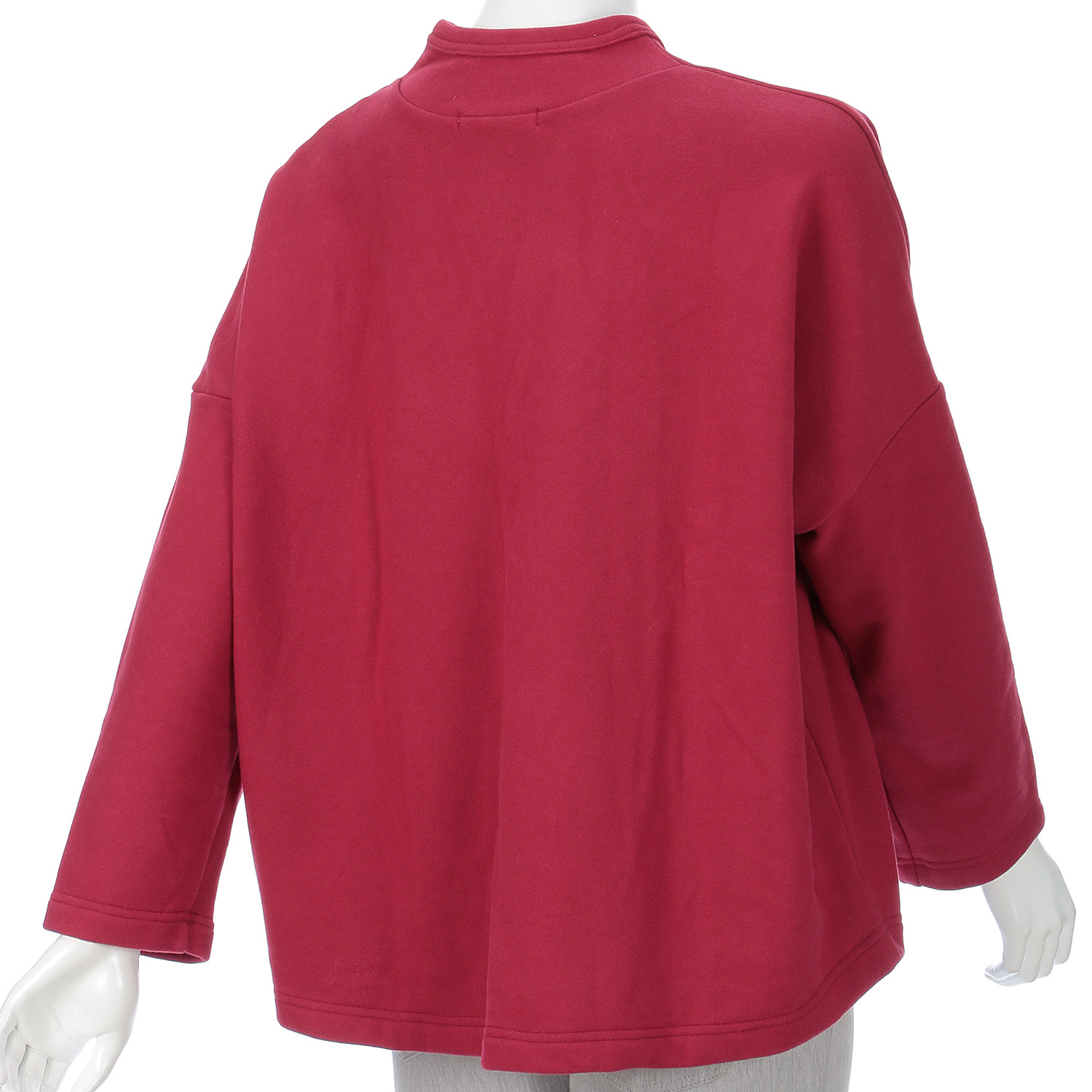 homeworking スウェード裏毛ワイドカーディガン - 画像6