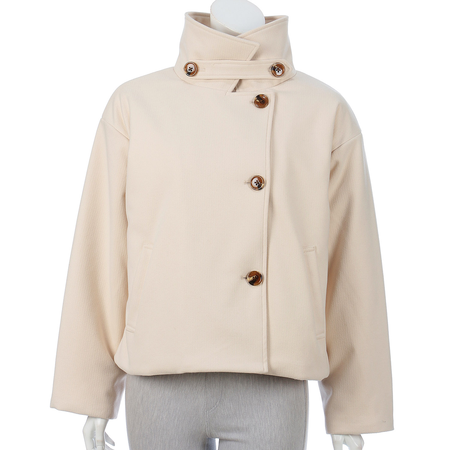 【Insta Live】AUG スタンドカラー中綿ブルゾン - 画像3