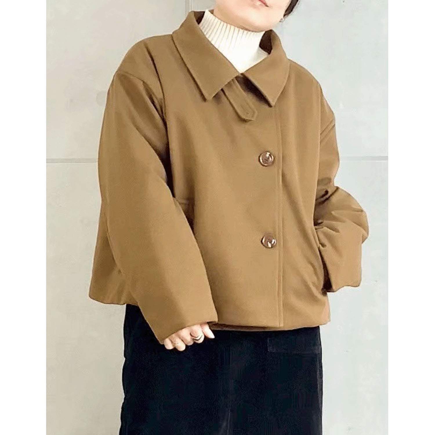 【Insta Live】AUG スタンドカラー中綿ブルゾン