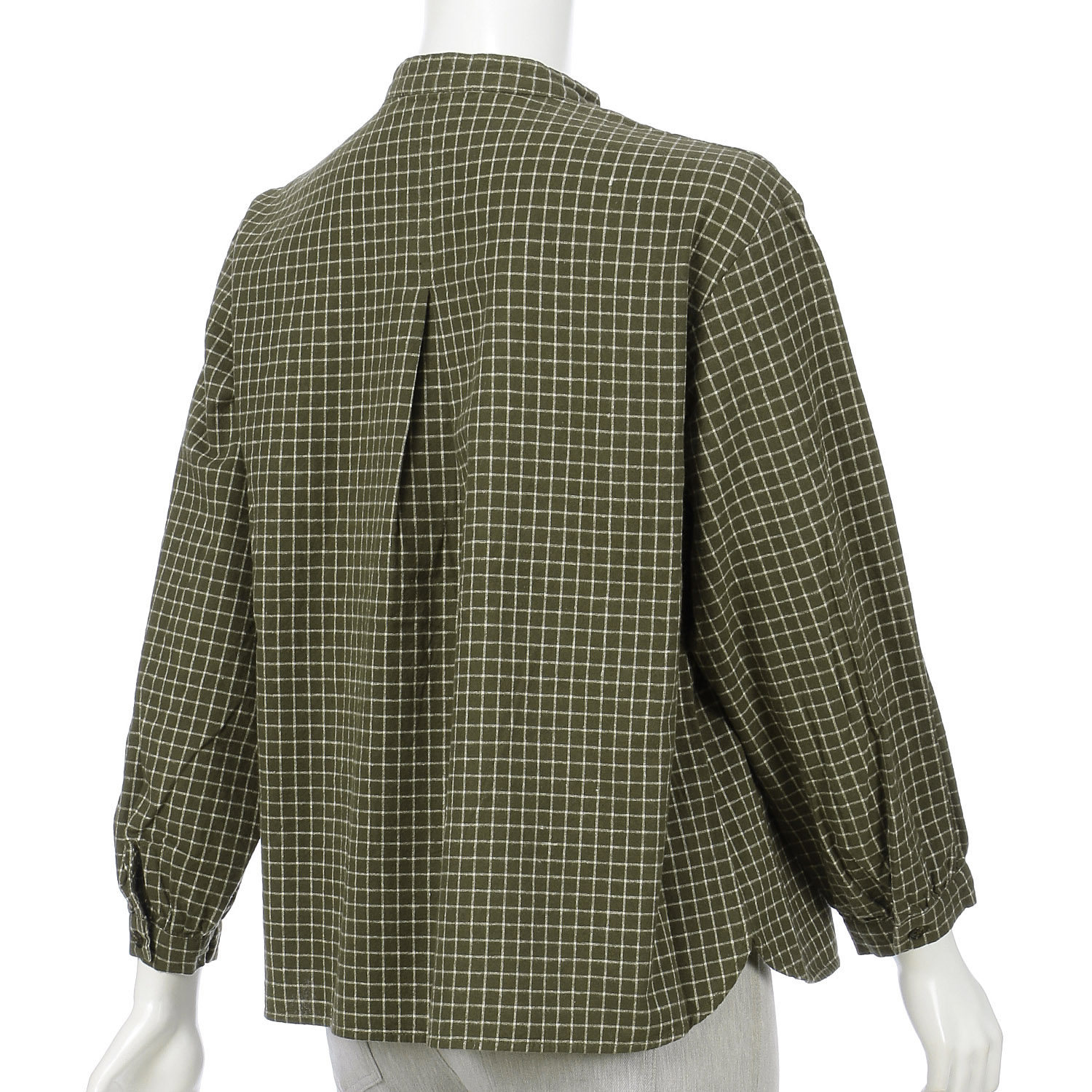 le ciel 薄起毛チェックブラウス - 画像5