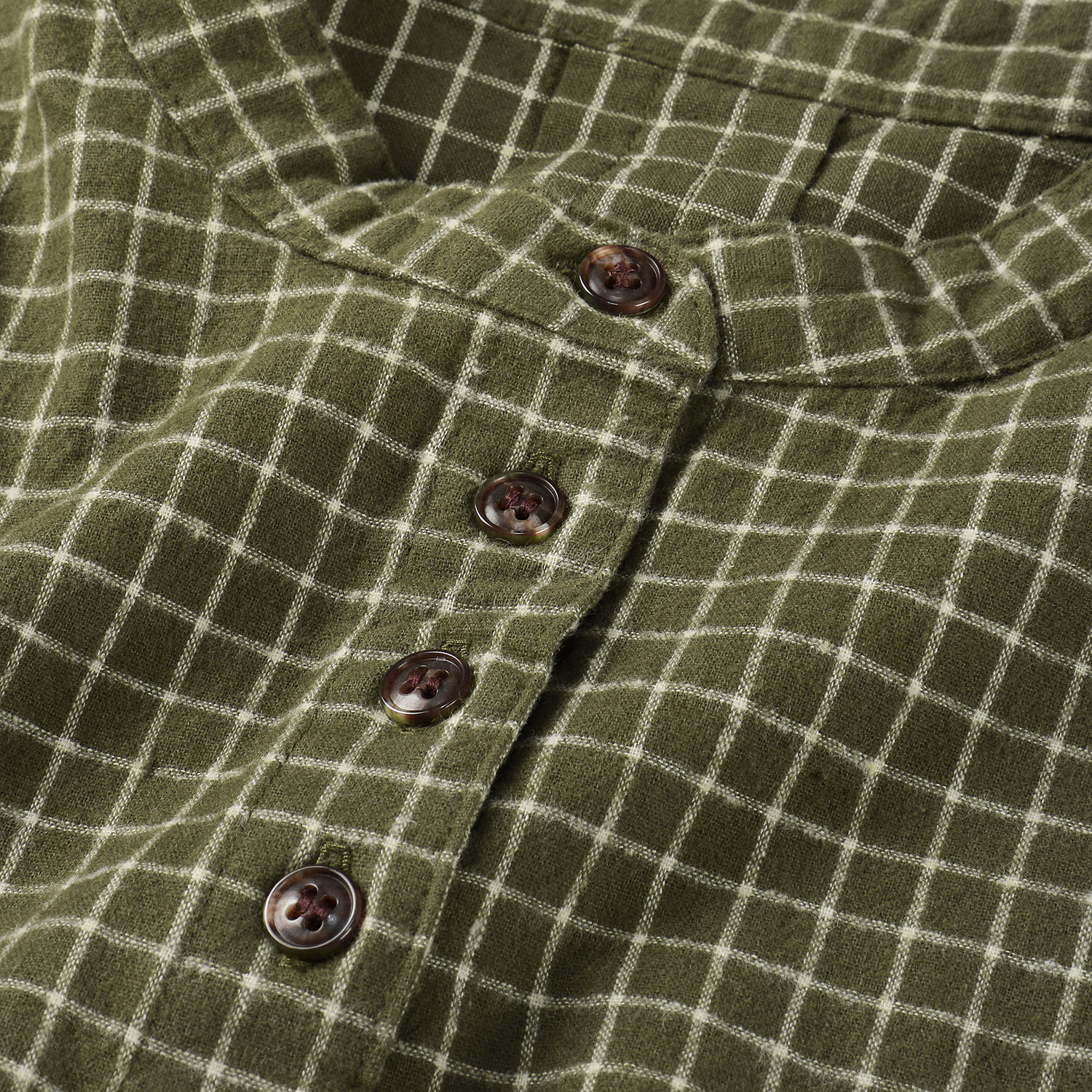 le ciel 薄起毛チェックブラウス - 画像6