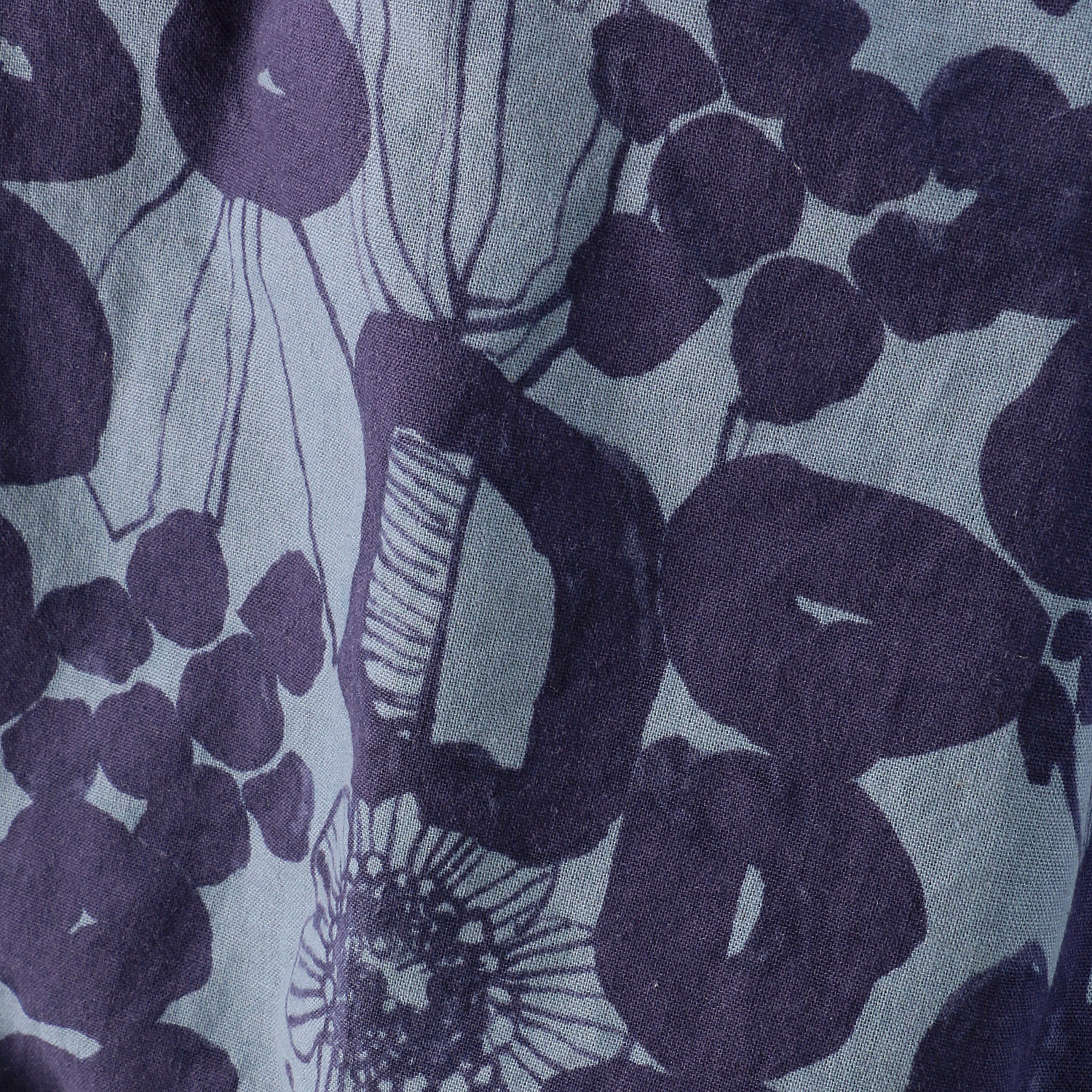 homeworking ボタニカル柄ギャザーバッグ - 画像6