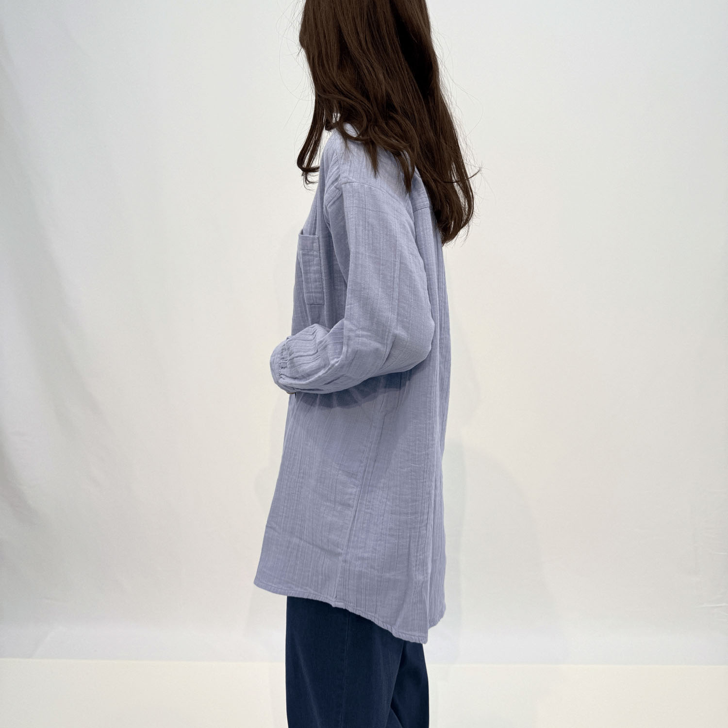 Fanaka ダブルガーゼシャツブラウス - 画像16