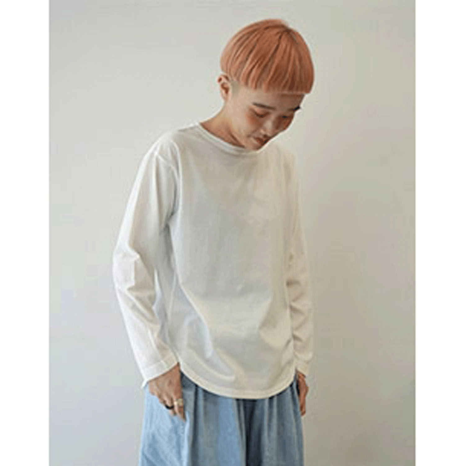 【Insta Live】mao made ラウンドヘムTEE - 画像4