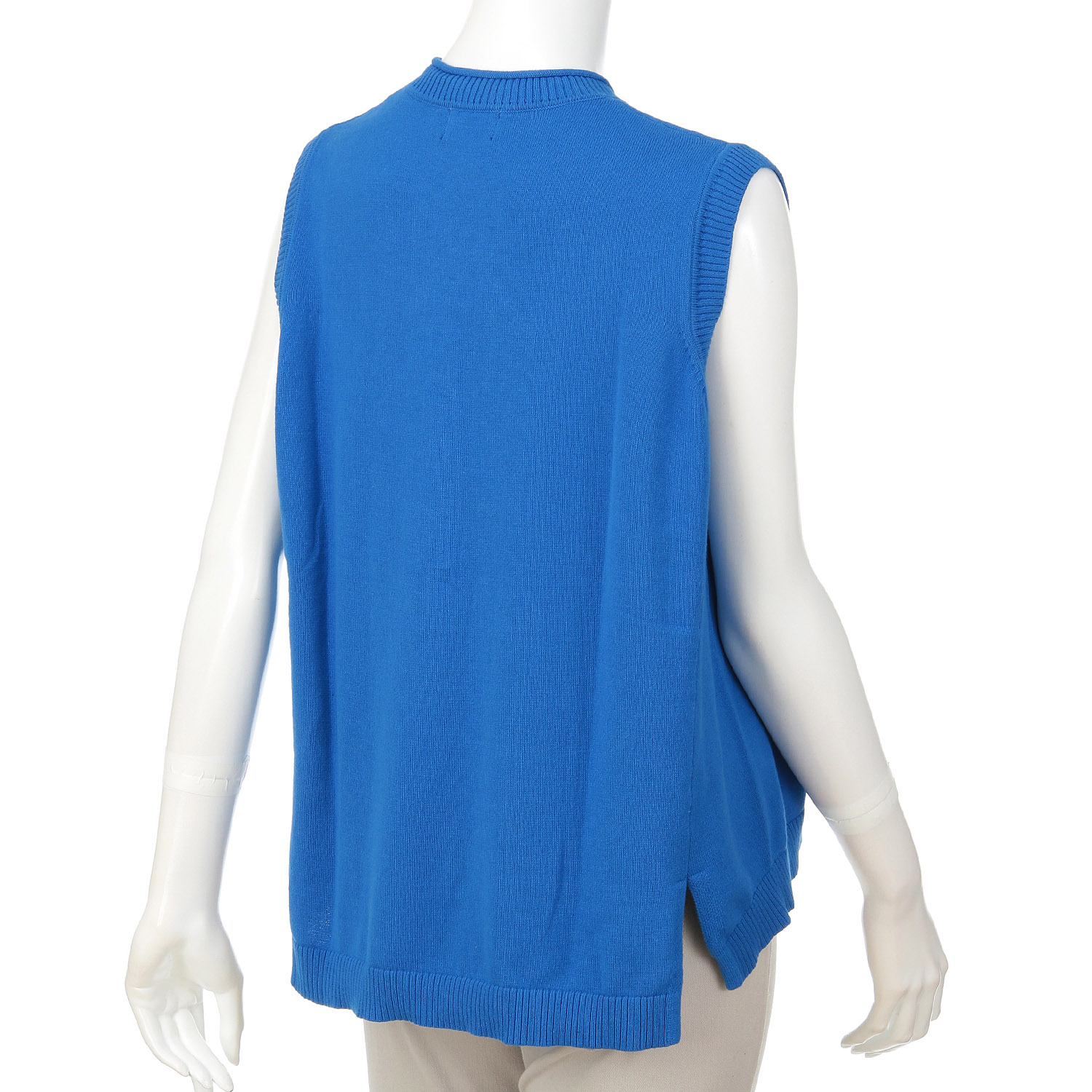 mao made フロントボタンバックスリットベスト - 画像7