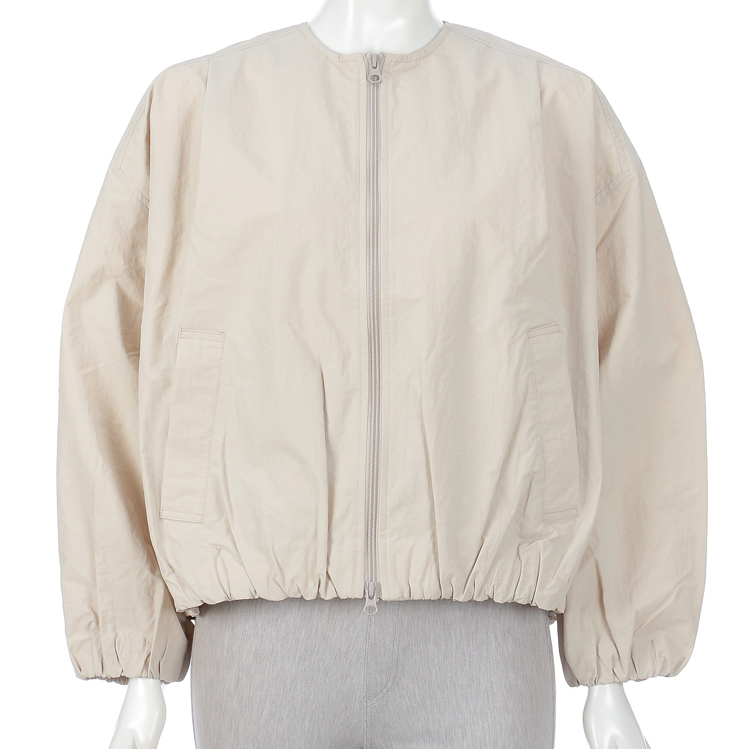 mao made バルーンシルエットZIP UPジャケット - 画像7