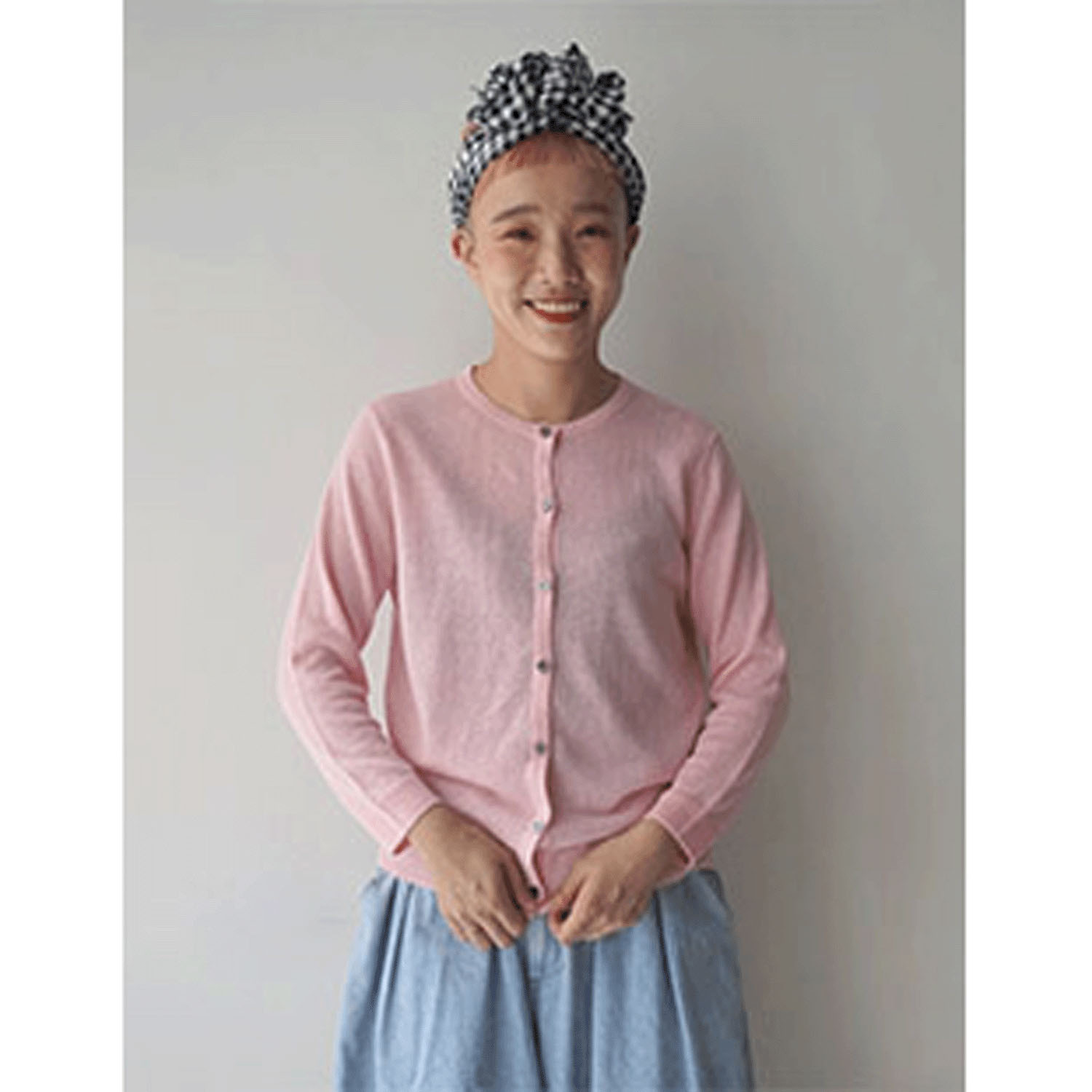 【Insta Live】mao made クルーネックカーディガン - 画像8