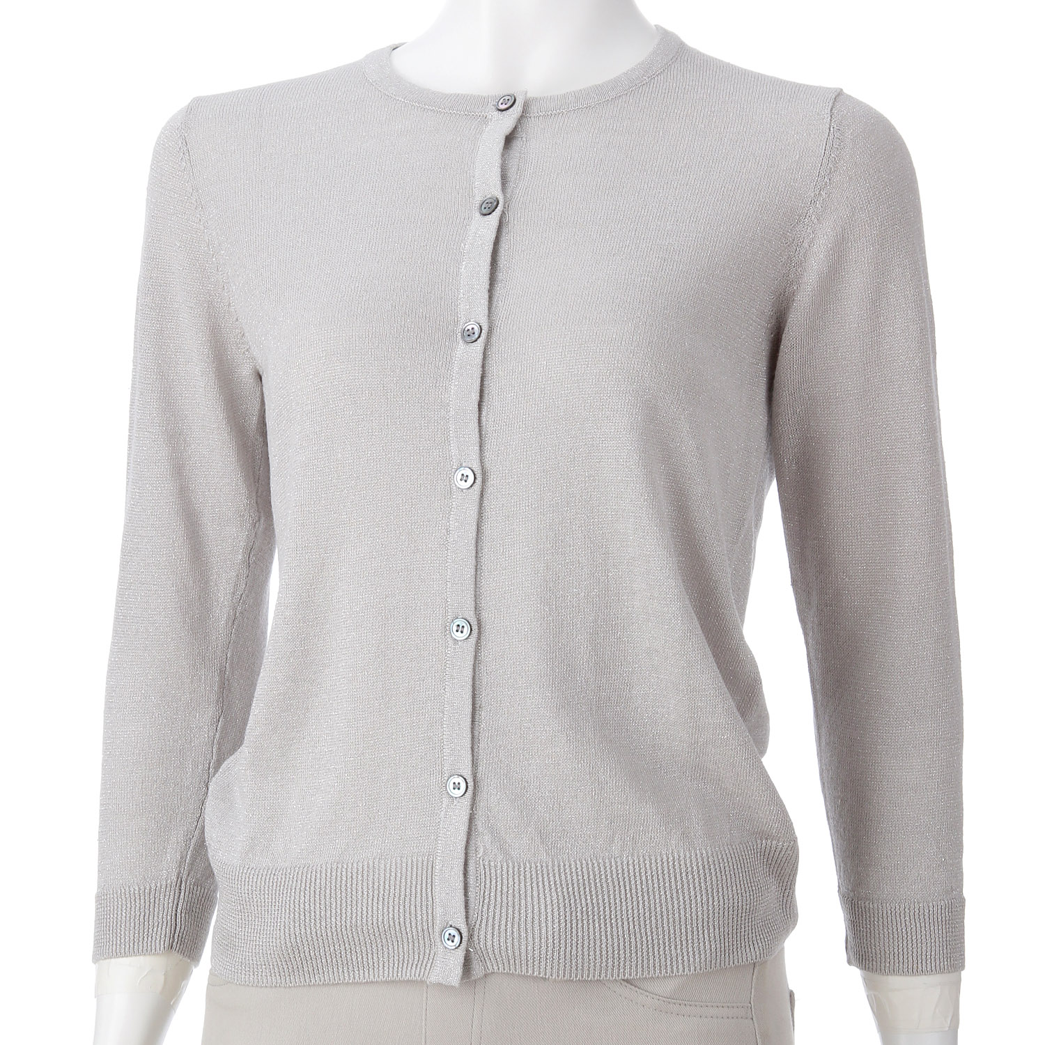 mao made クルーネックキラキラカーディガン - 画像3