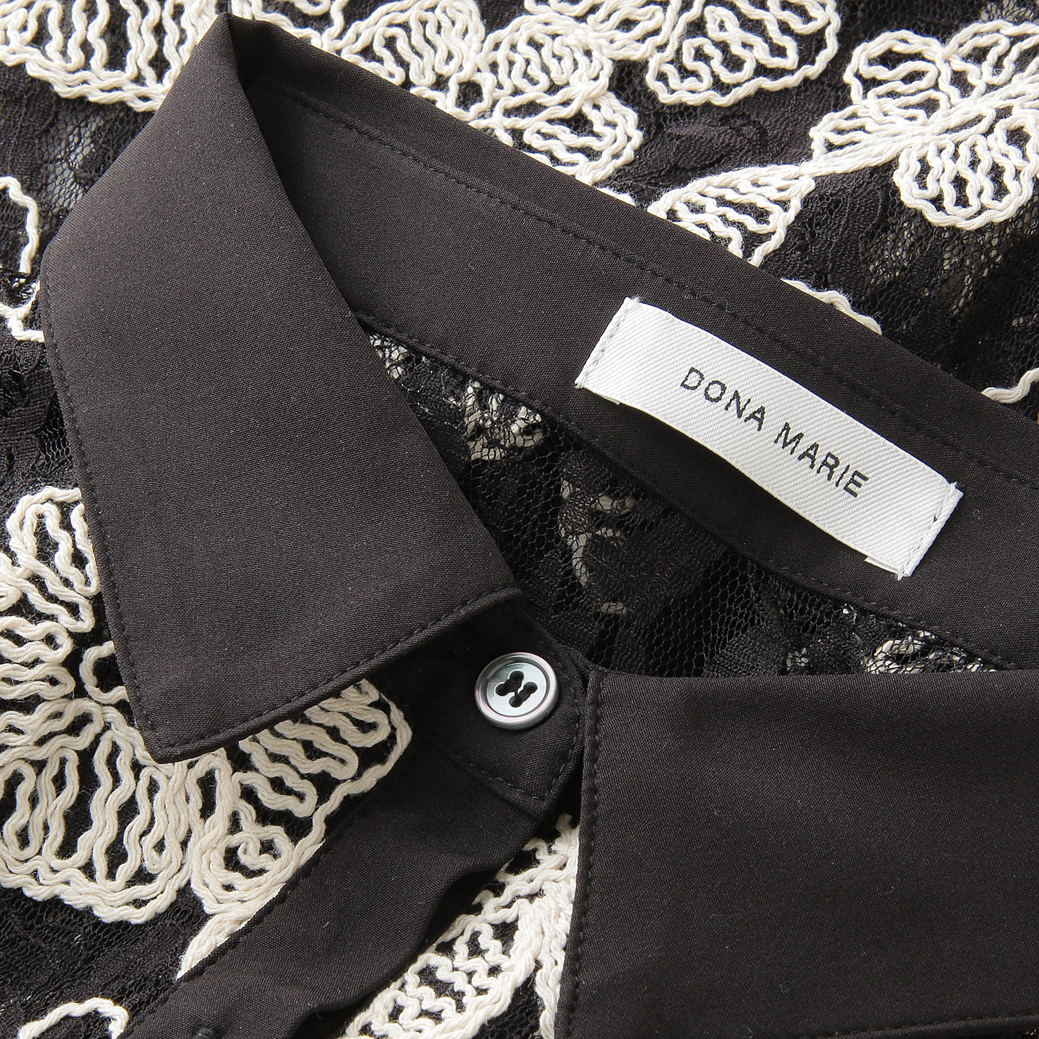 Dona Marie レースブラウス - 画像5