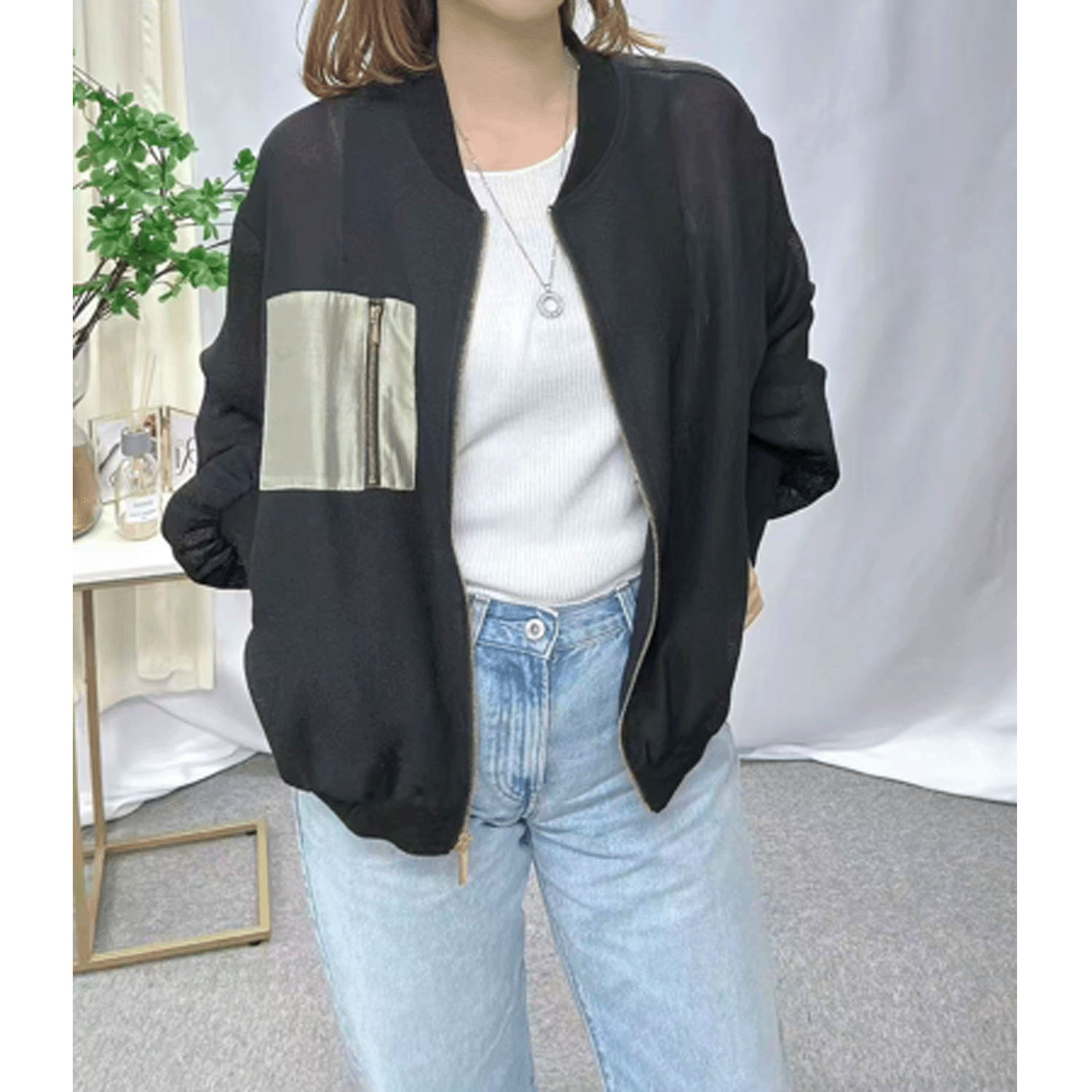 Dona Marie バックギャザーブルゾン - 画像1