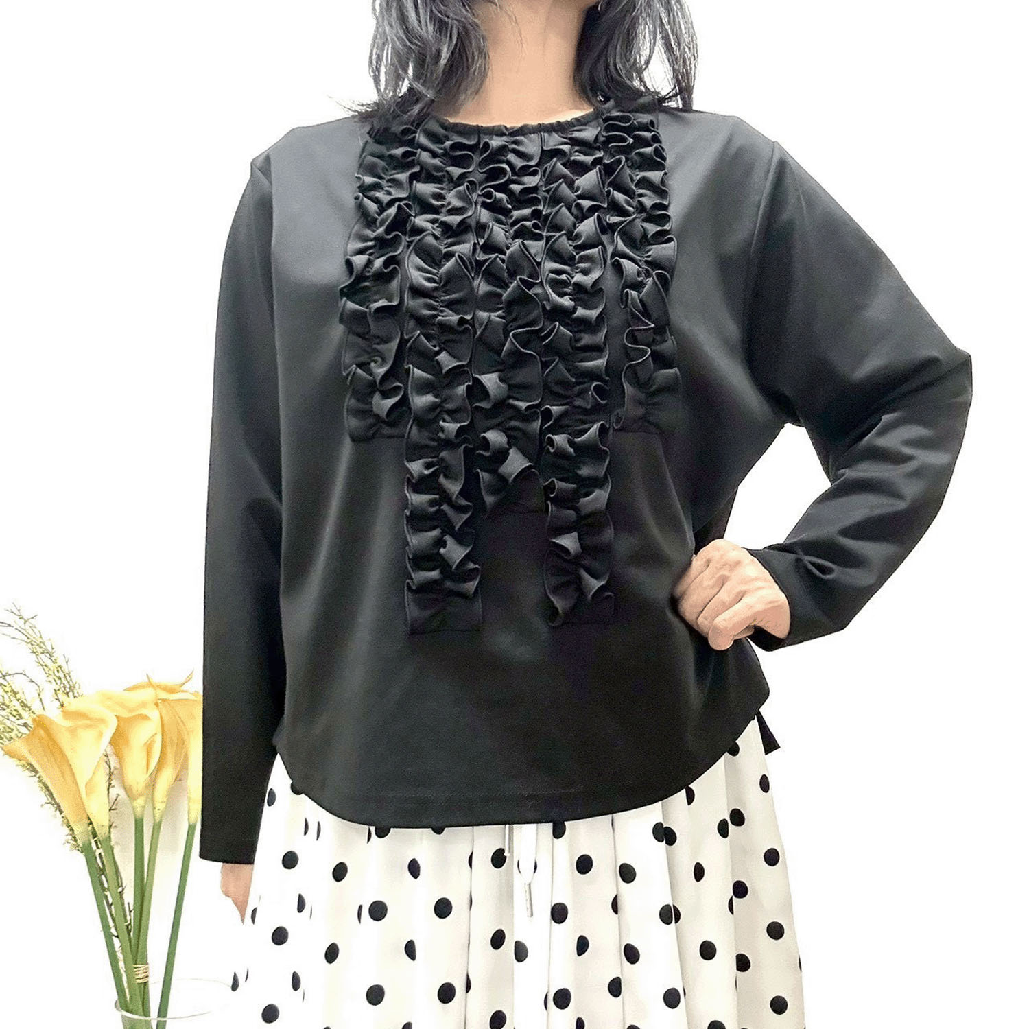 MONiLE フリルカットソー - 画像1