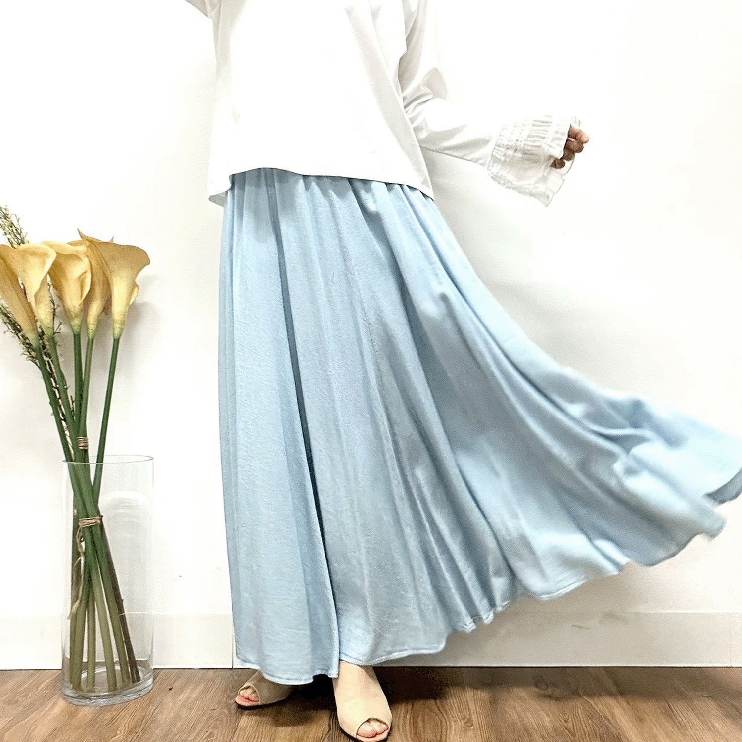 MONiLE デニムロングスカート - 画像5