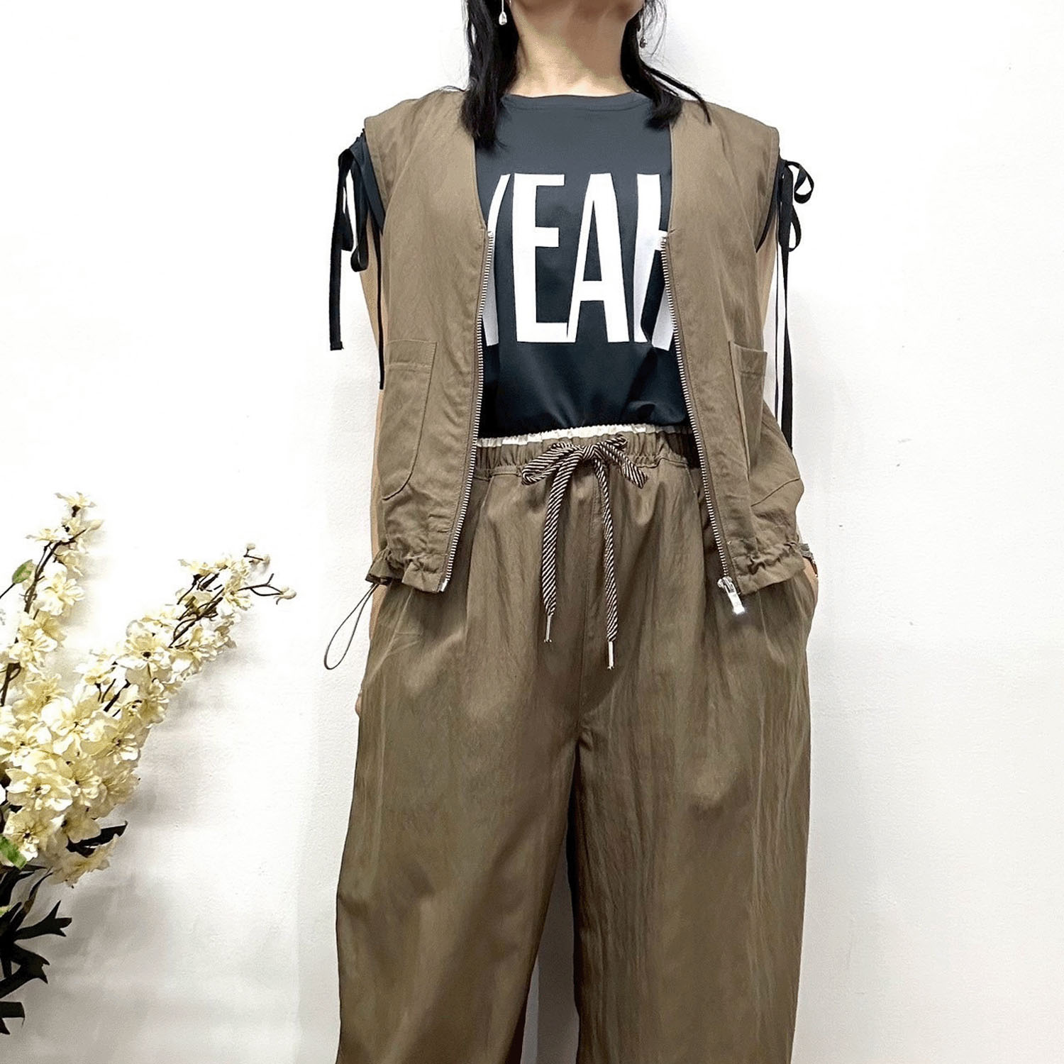 MONiLE ジップベスト - 画像4