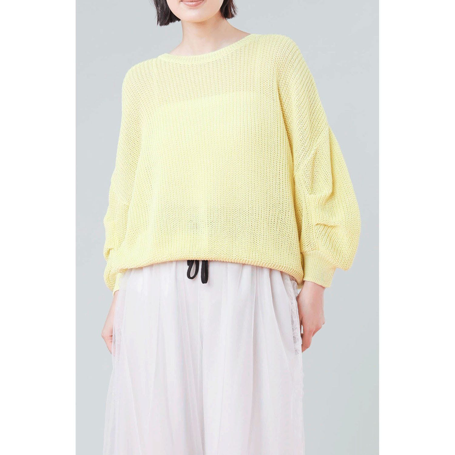 【Insta Live】trois 2WAYクルーネックプルオーバー - 画像13