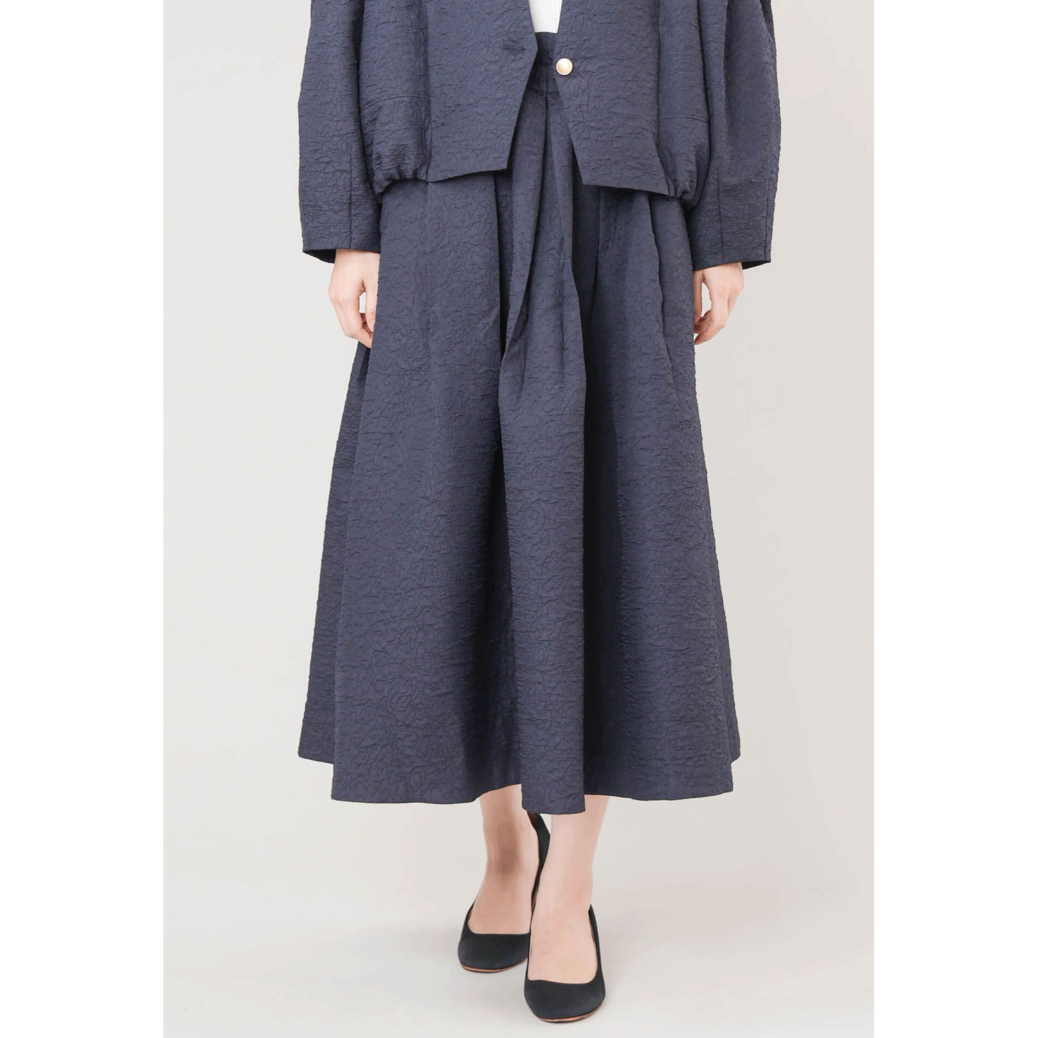 trois ふくれジャカードボリュームスカート - 画像16