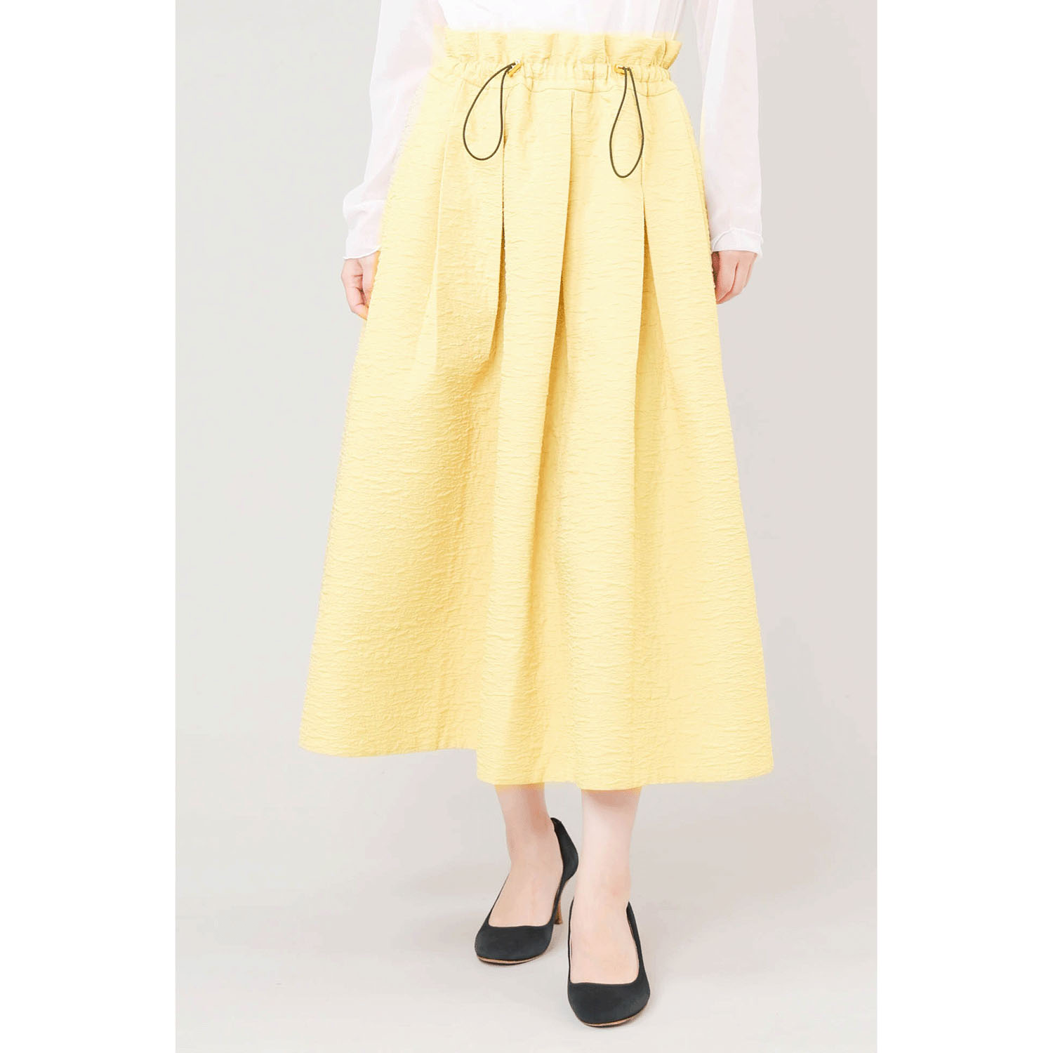 trois ふくれジャカードボリュームスカート - 画像5