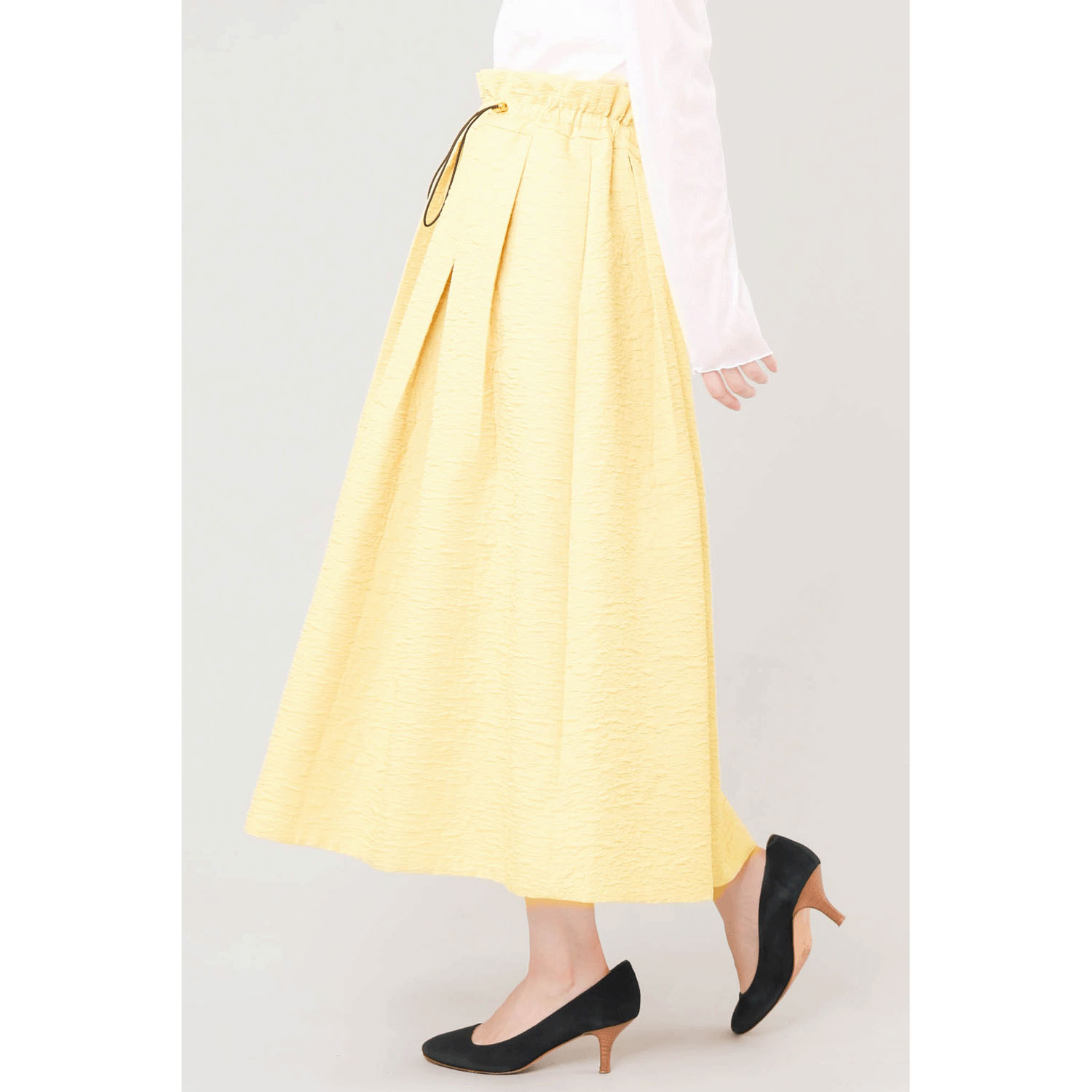 trois ふくれジャカードボリュームスカート - 画像7