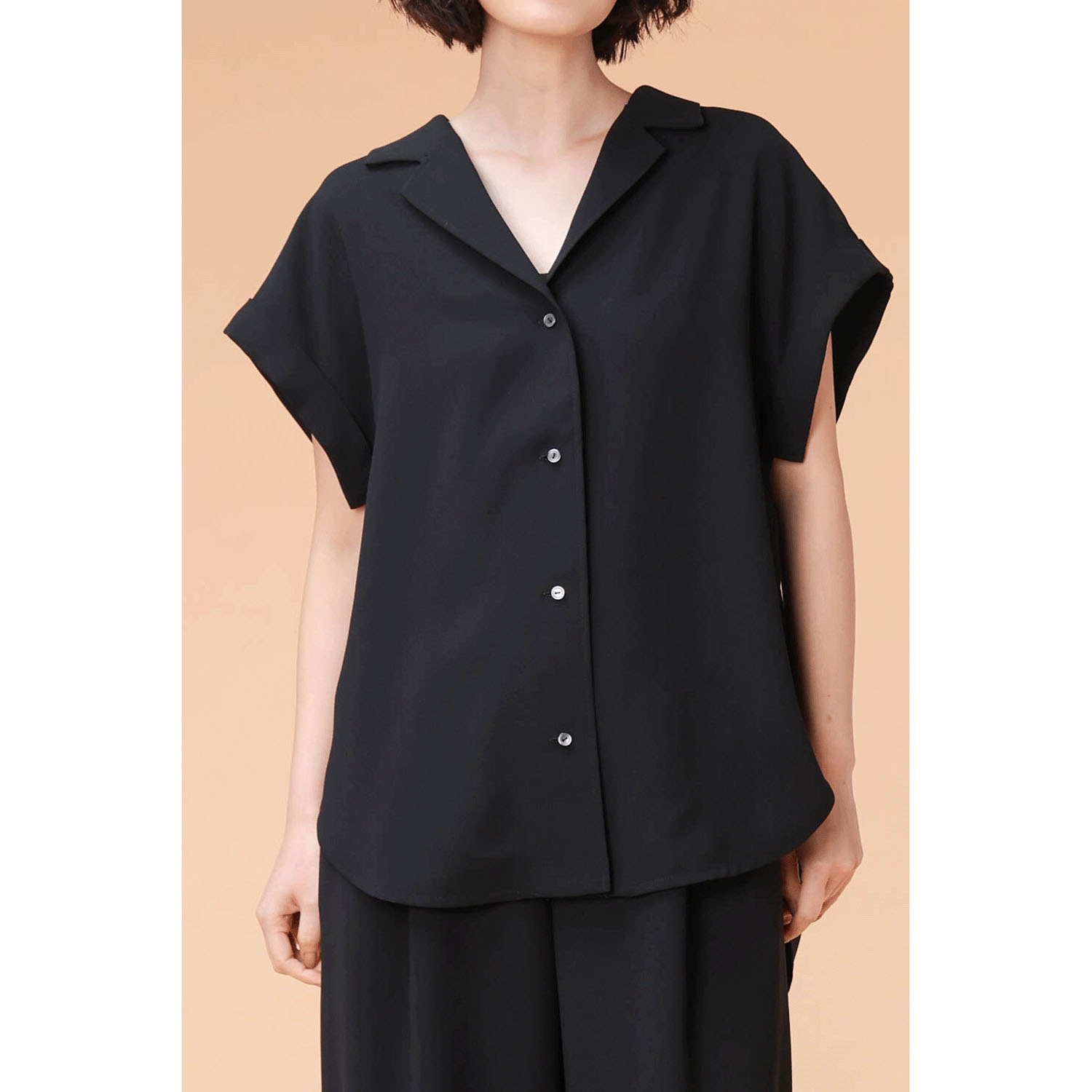 trois ジョーゼットブラウス - 画像2