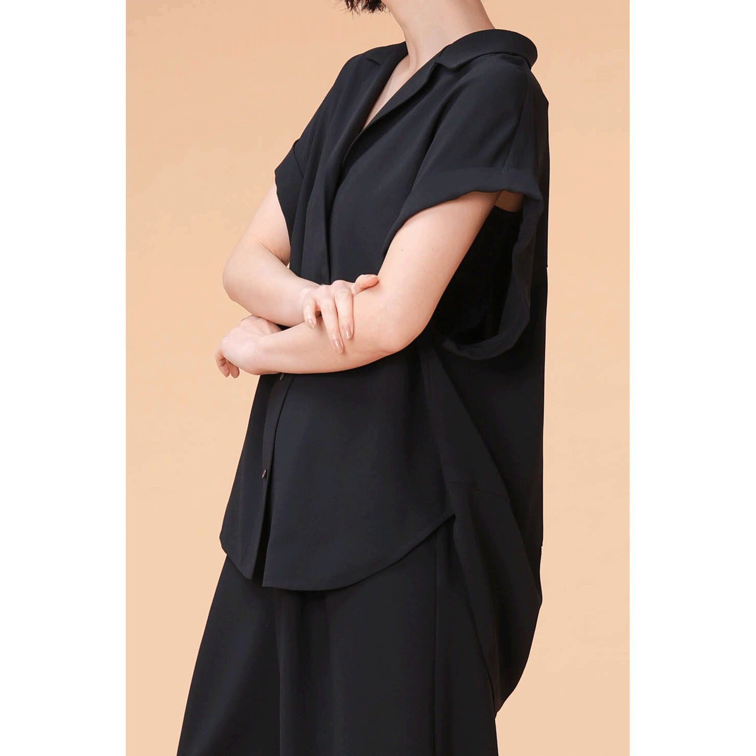 trois ジョーゼットブラウス - 画像3