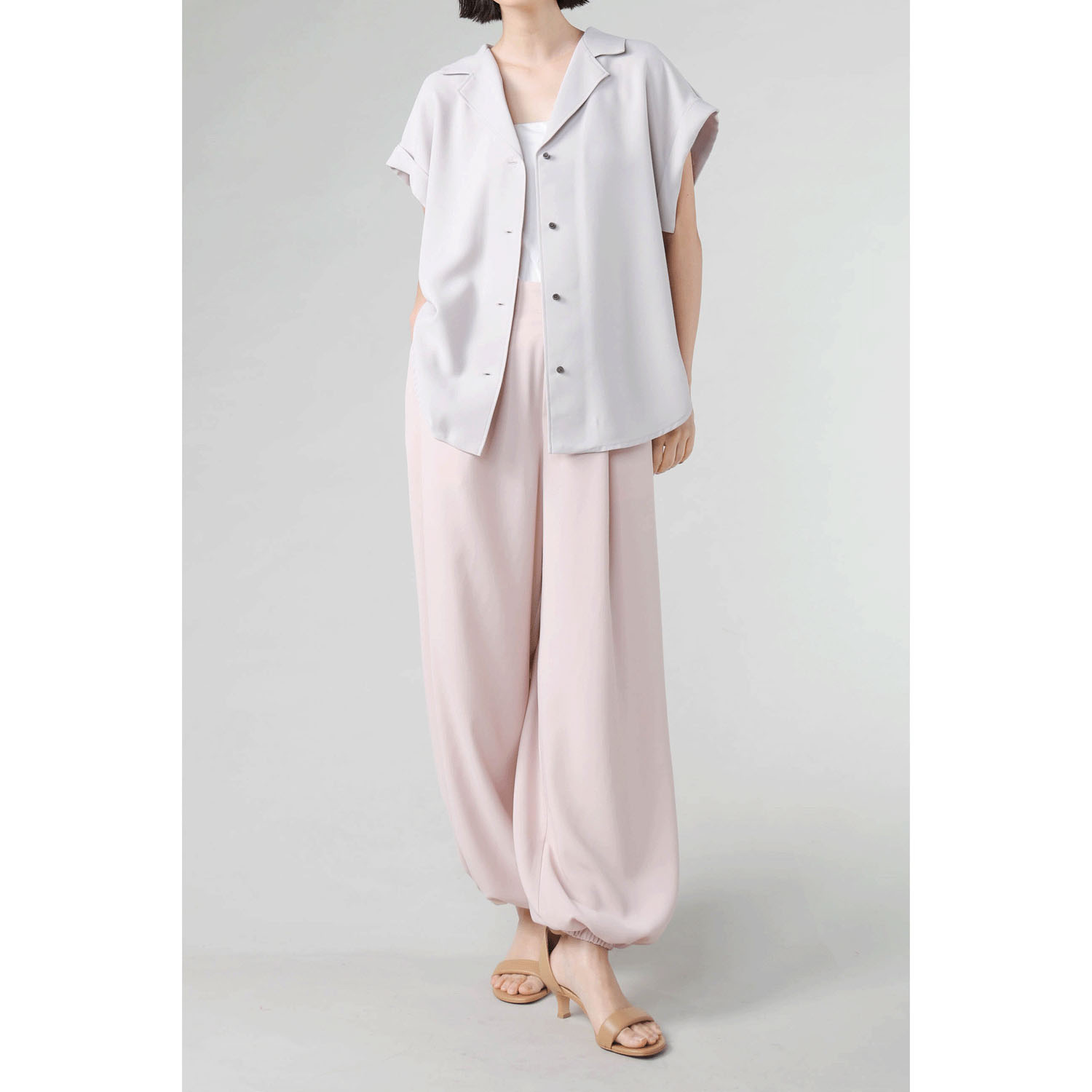 trois ジョーゼットパンツ - 画像14