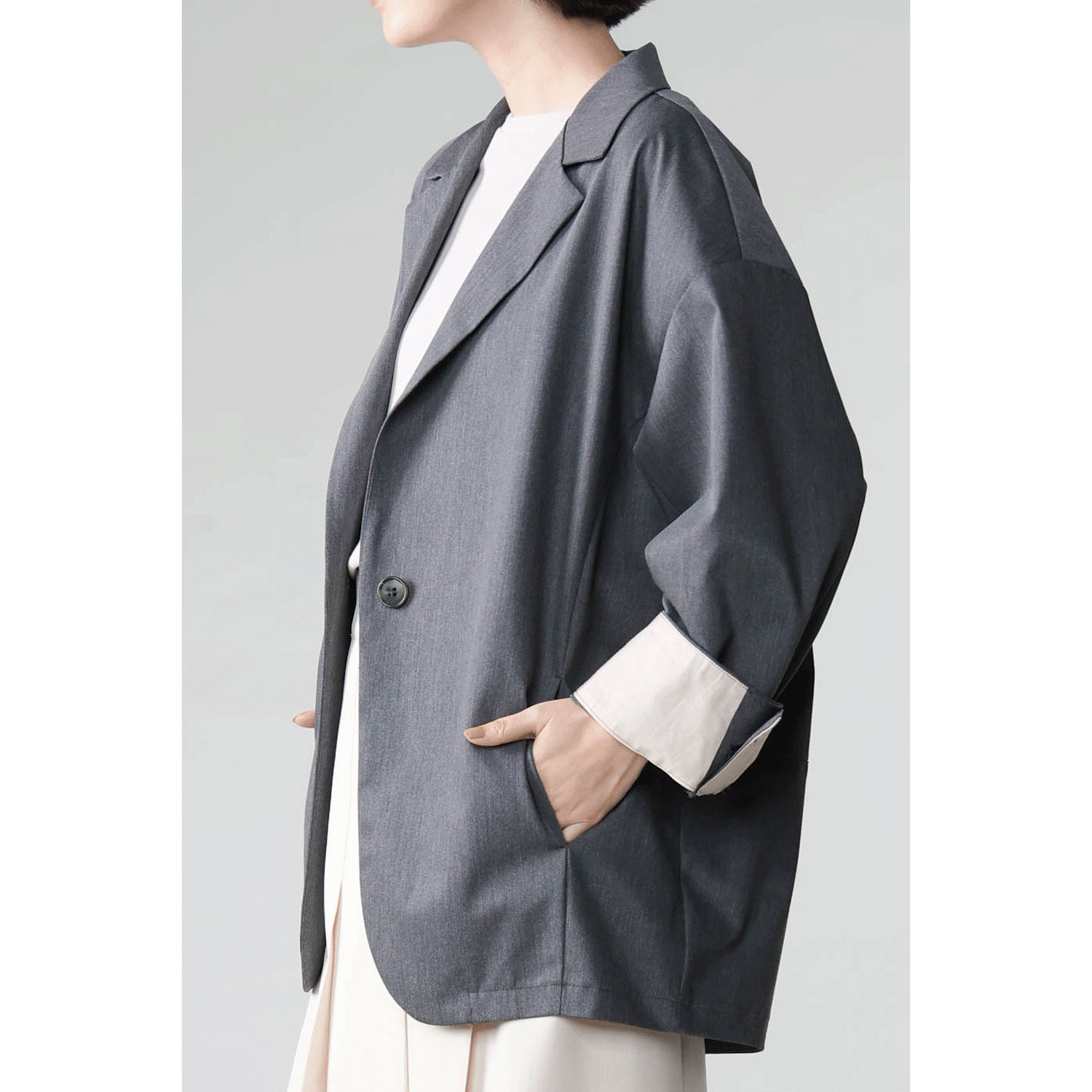 【Insta Live】trois ツイルストレッチジャケット - 画像6