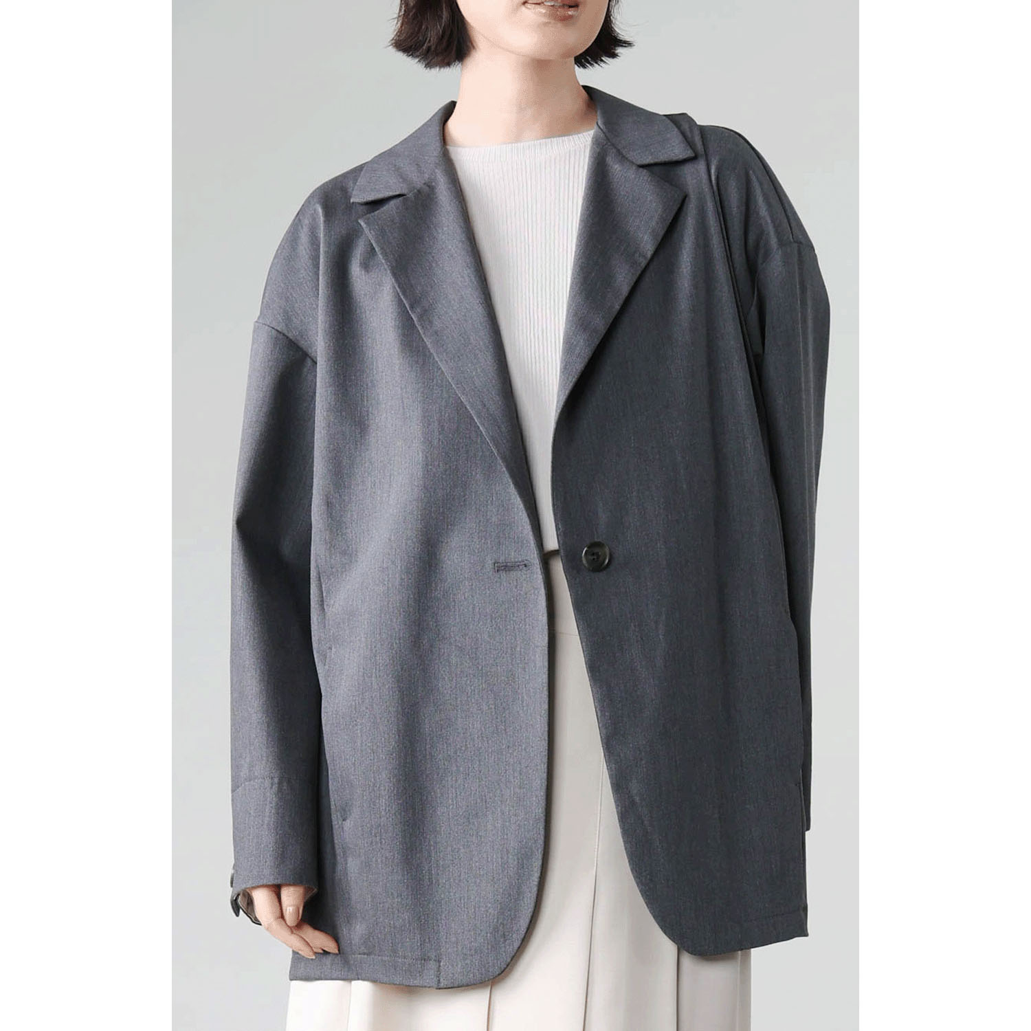 【Insta Live】trois ツイルストレッチジャケット - 画像1