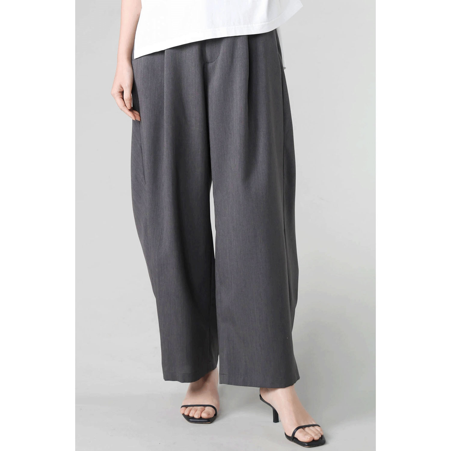 trois クロスストレッチパンツ - 画像5